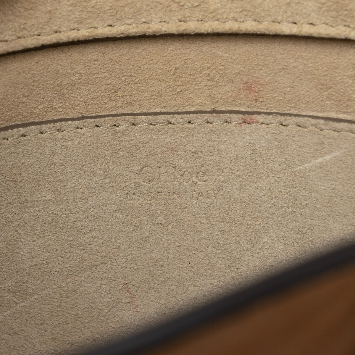 Chloé Small Calfskin and Suede Pixie Satchel