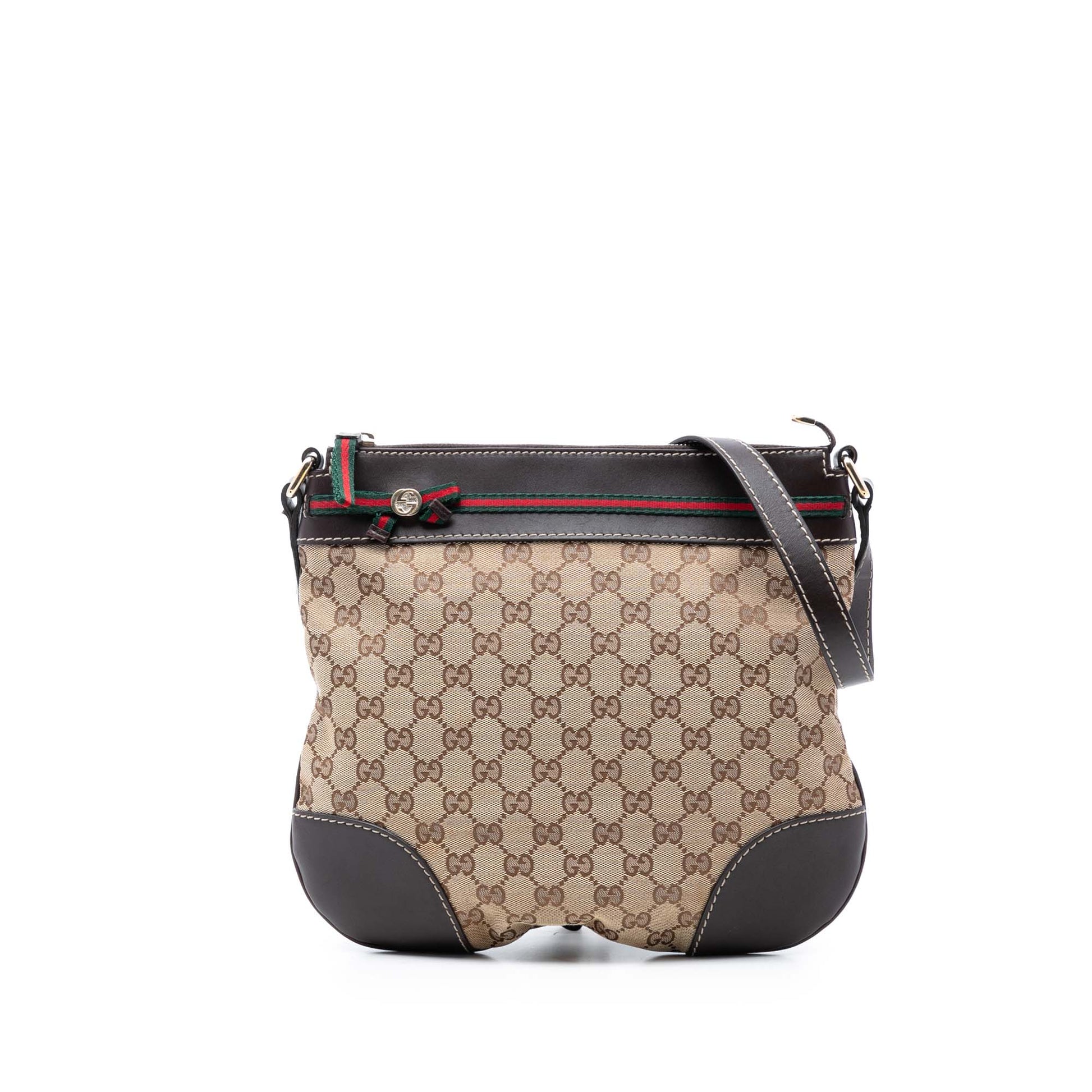 Gucci GG Canvas Web Mayfair Crossbody