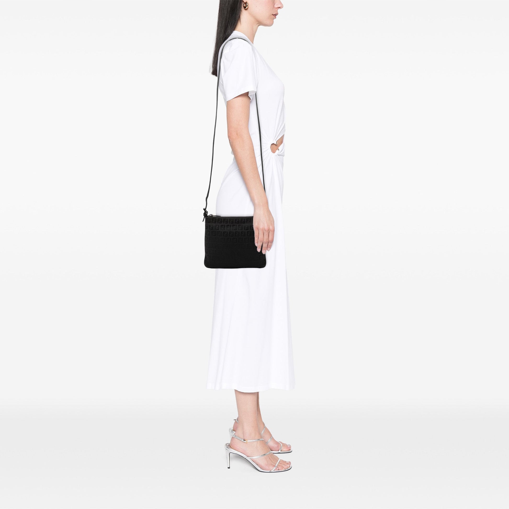 Fendi Zucchino Canvas Crossbody