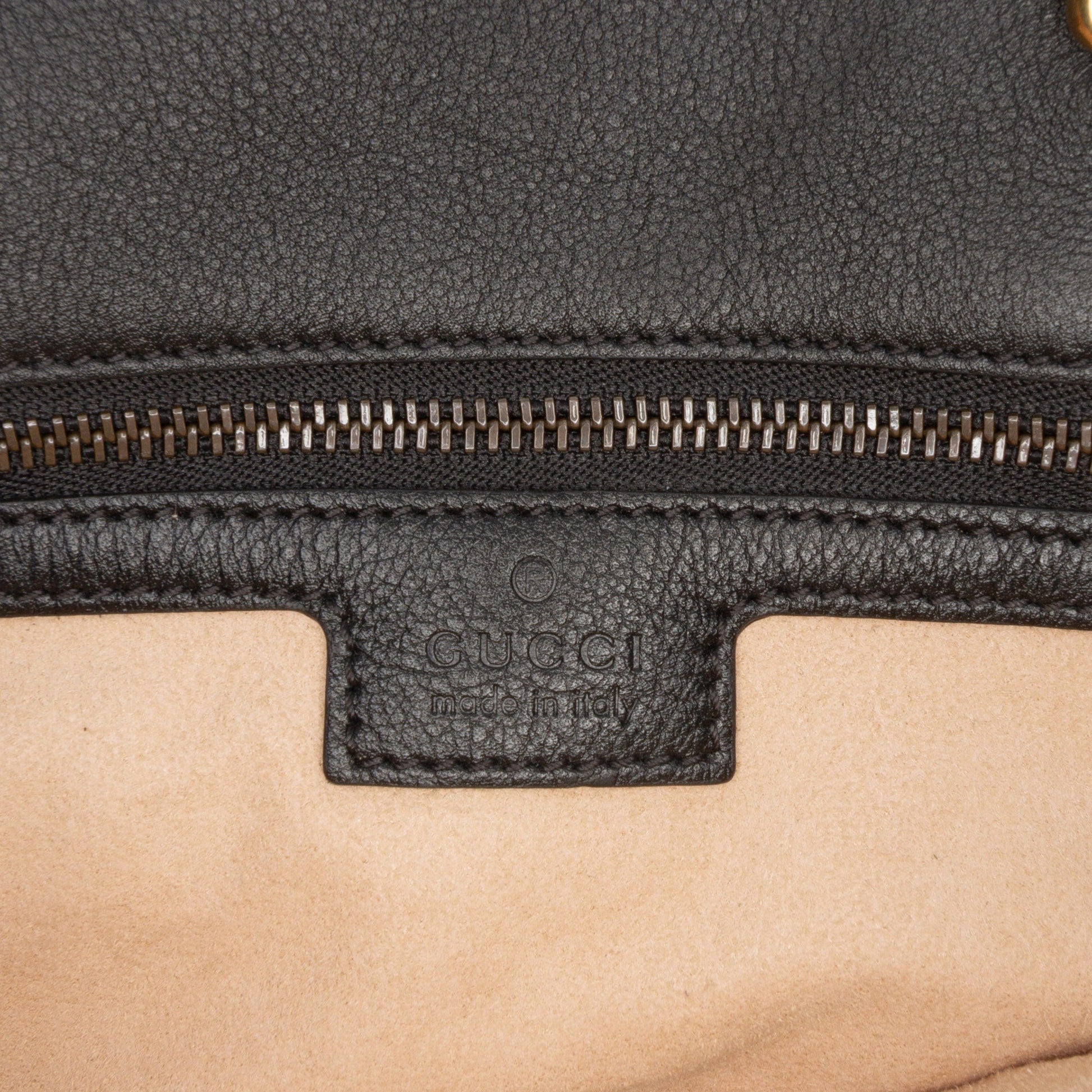 Gucci Small Calfskin Bamboo Diana Convertible Bucket Bag