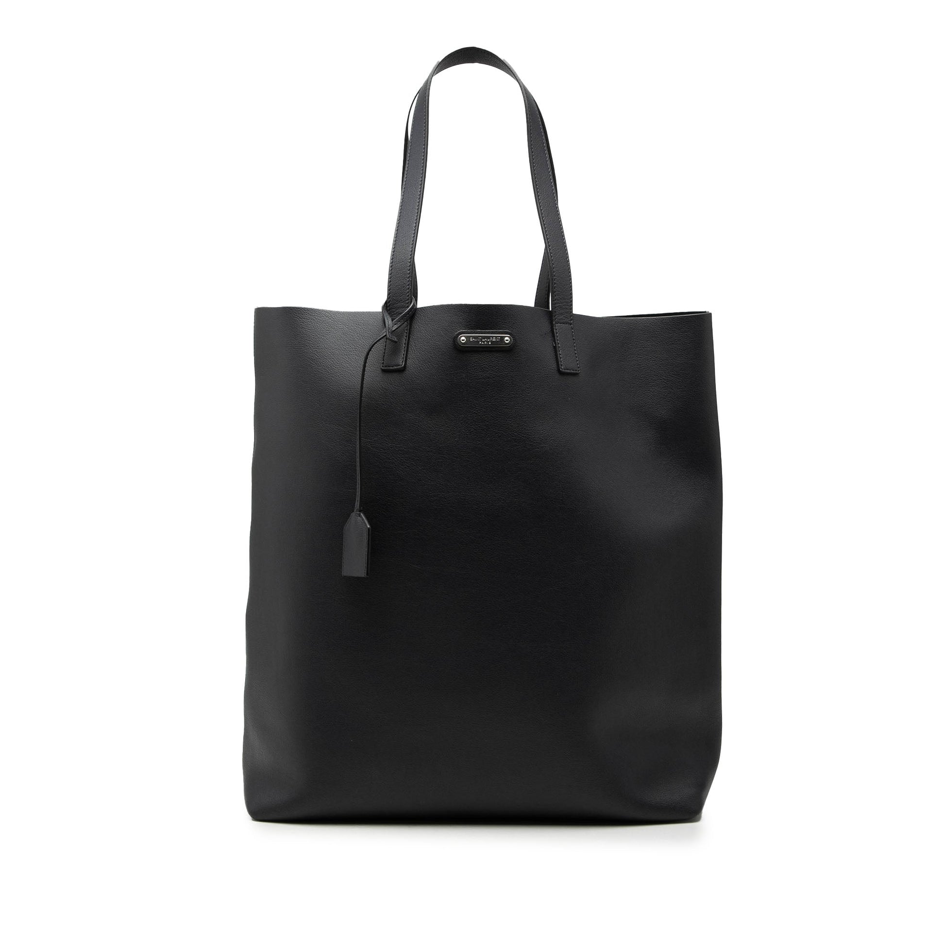 Saint Laurent Smooth Calfskin Bold Shopping Tote