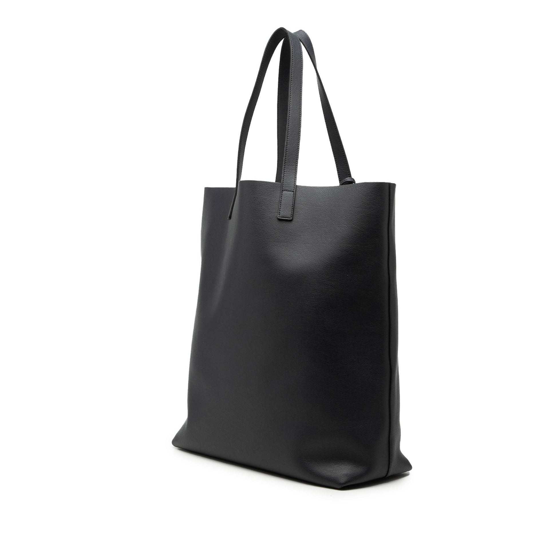 Saint Laurent Smooth Calfskin Bold Shopping Tote