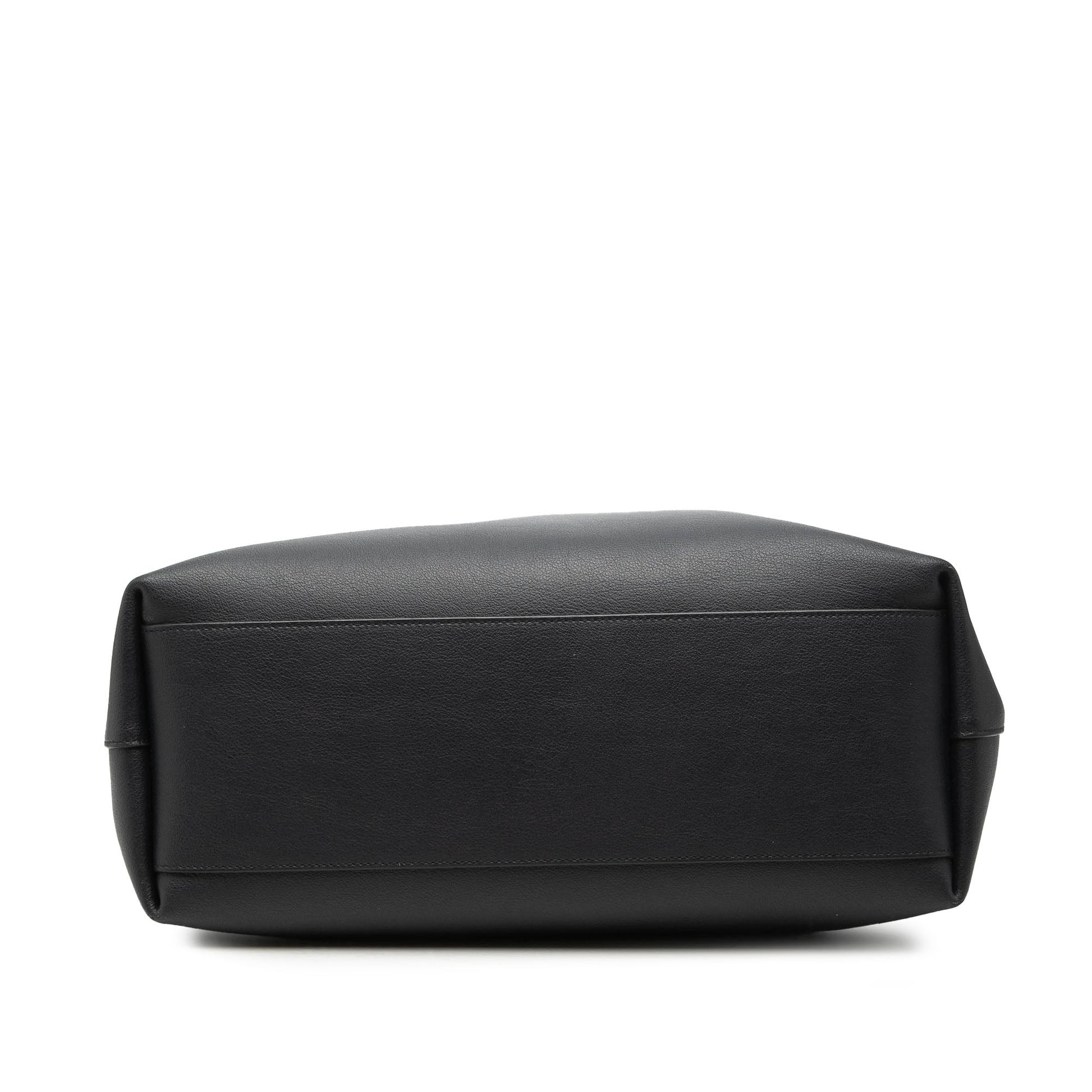 Saint Laurent Smooth Calfskin Bold Shopping Tote
