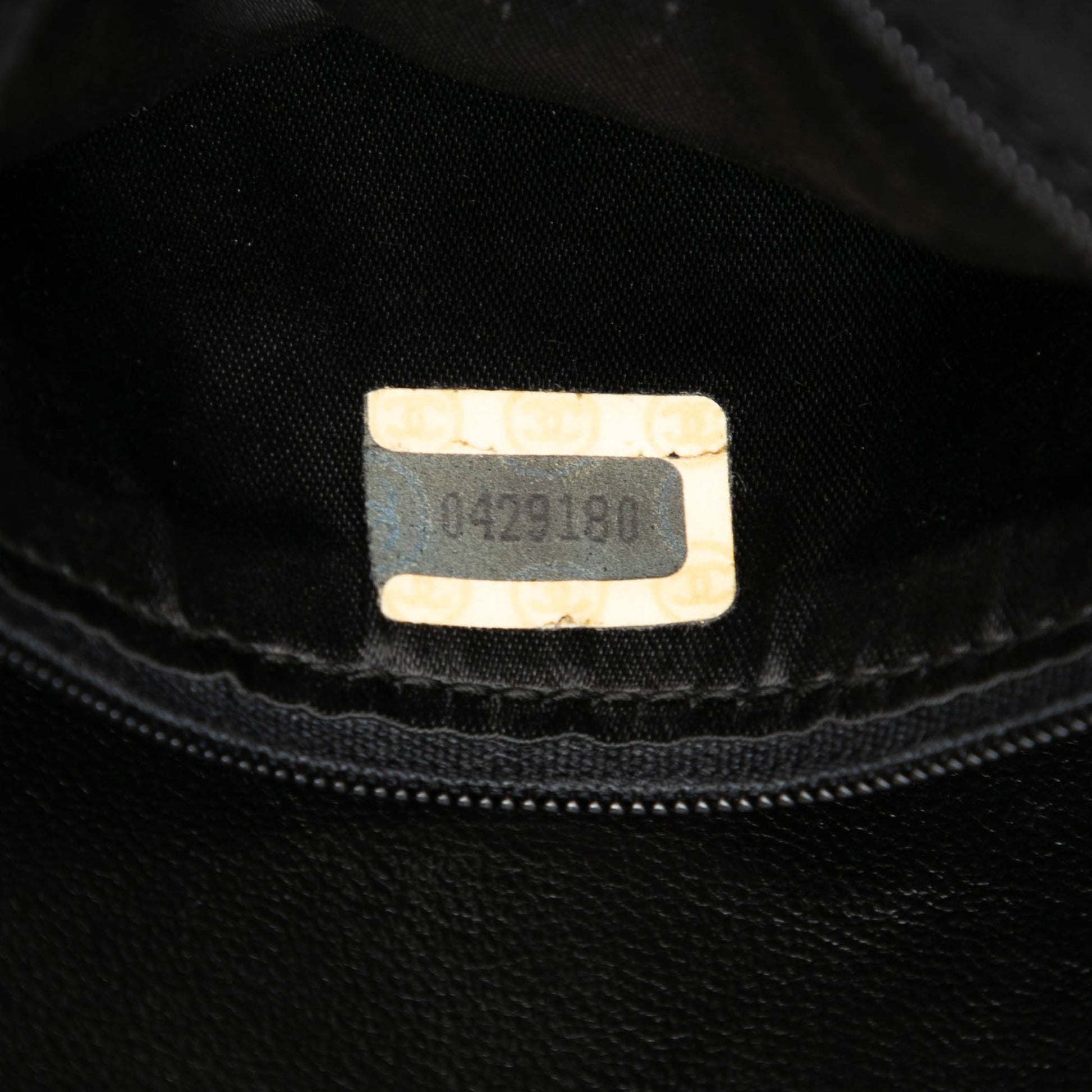 Chanel CC Quilted Suede Shoulder Bag