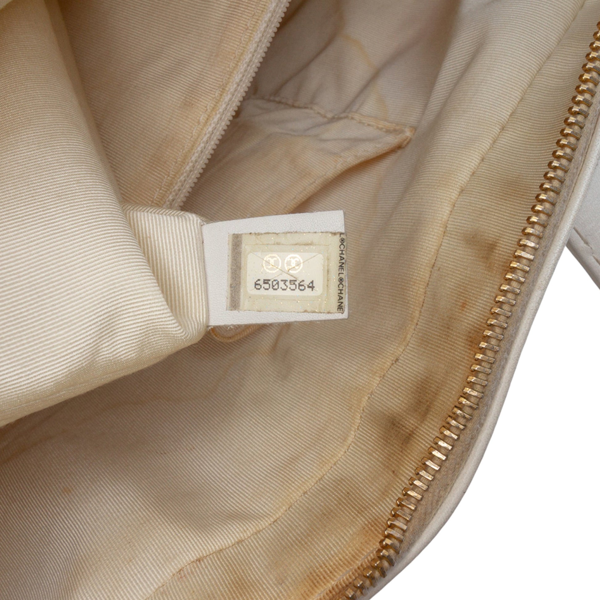 Chanel CC Lambskin Wild Stitch Handbag
