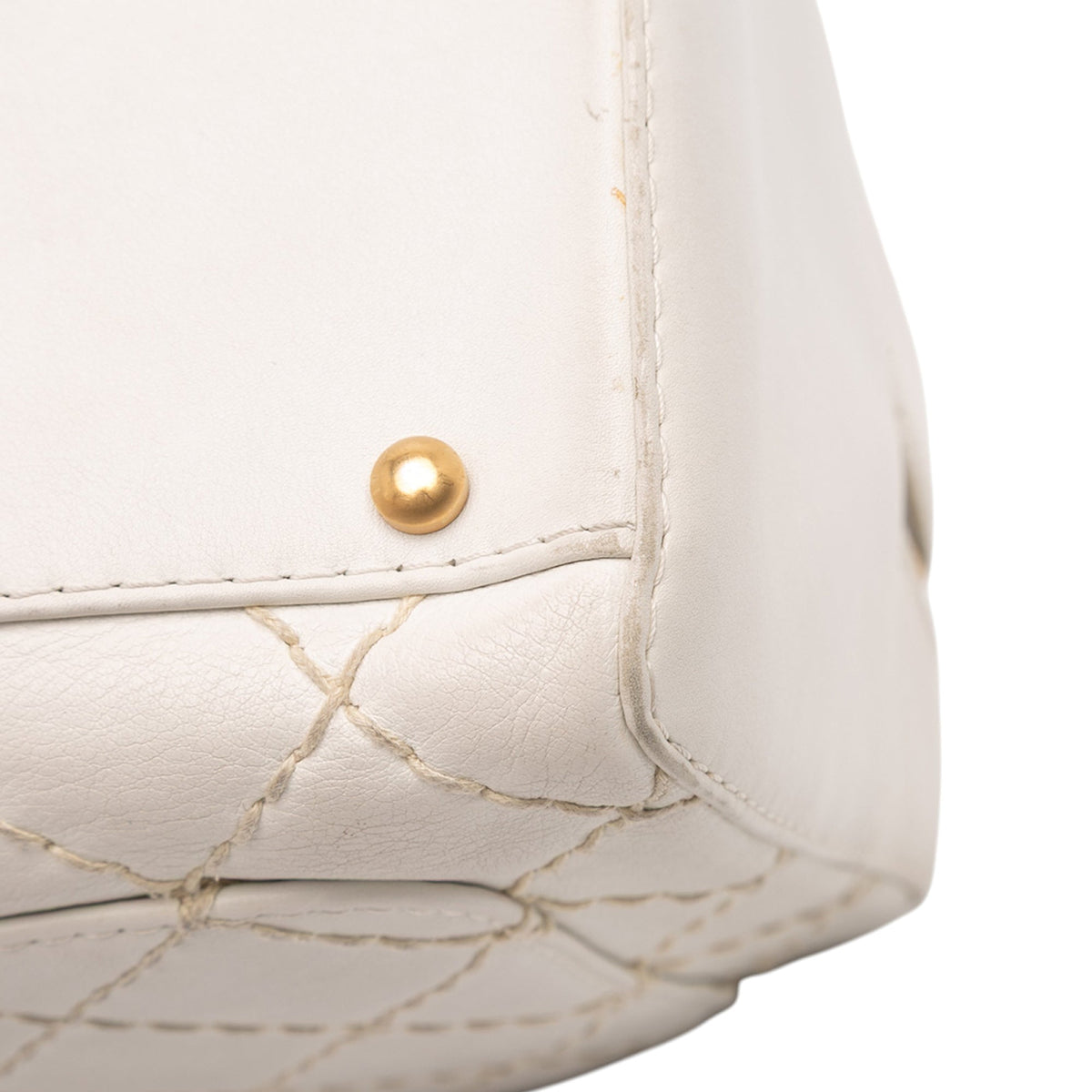 Chanel CC Lambskin Wild Stitch Handbag