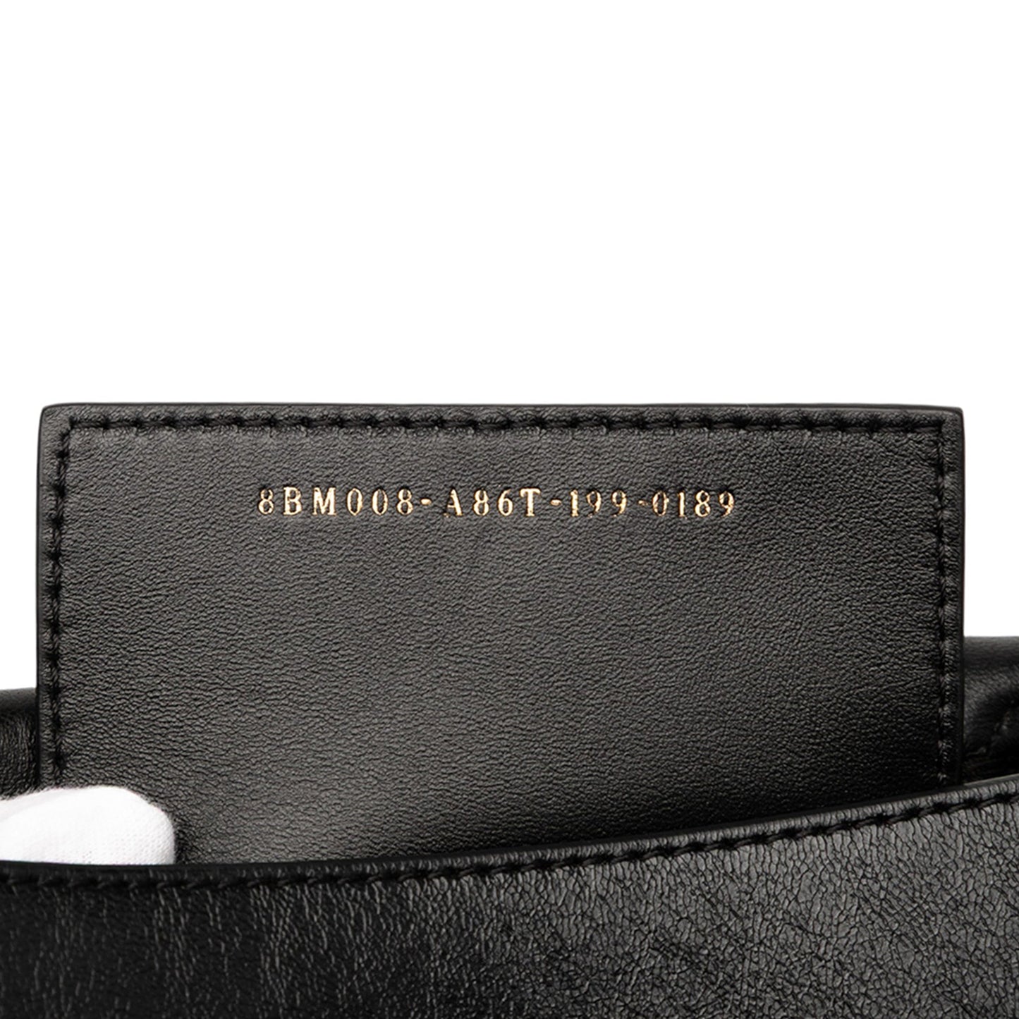 Fendi Leather FF Logo Baguette Belt Bag