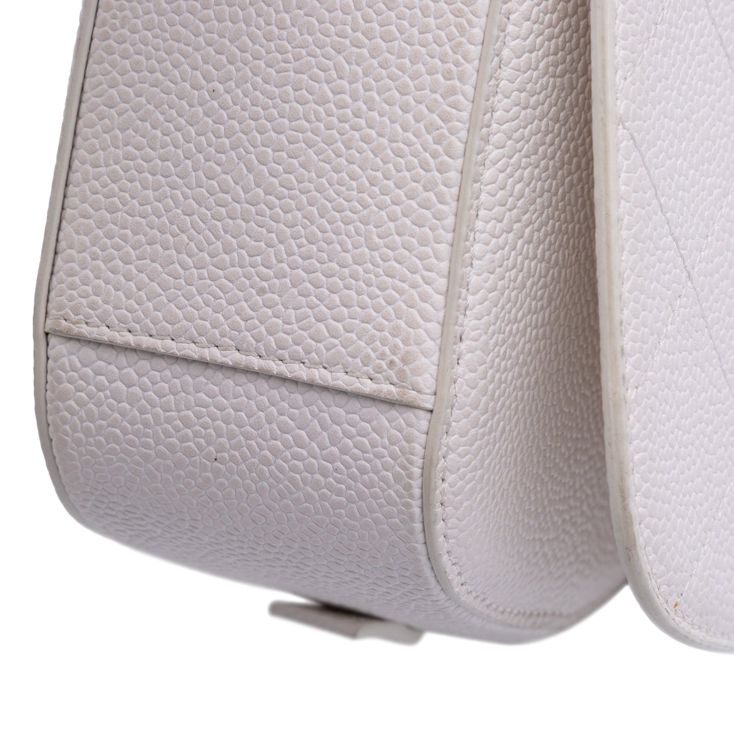 Chanel CC Quilted Caviar Turnlock Full Flap