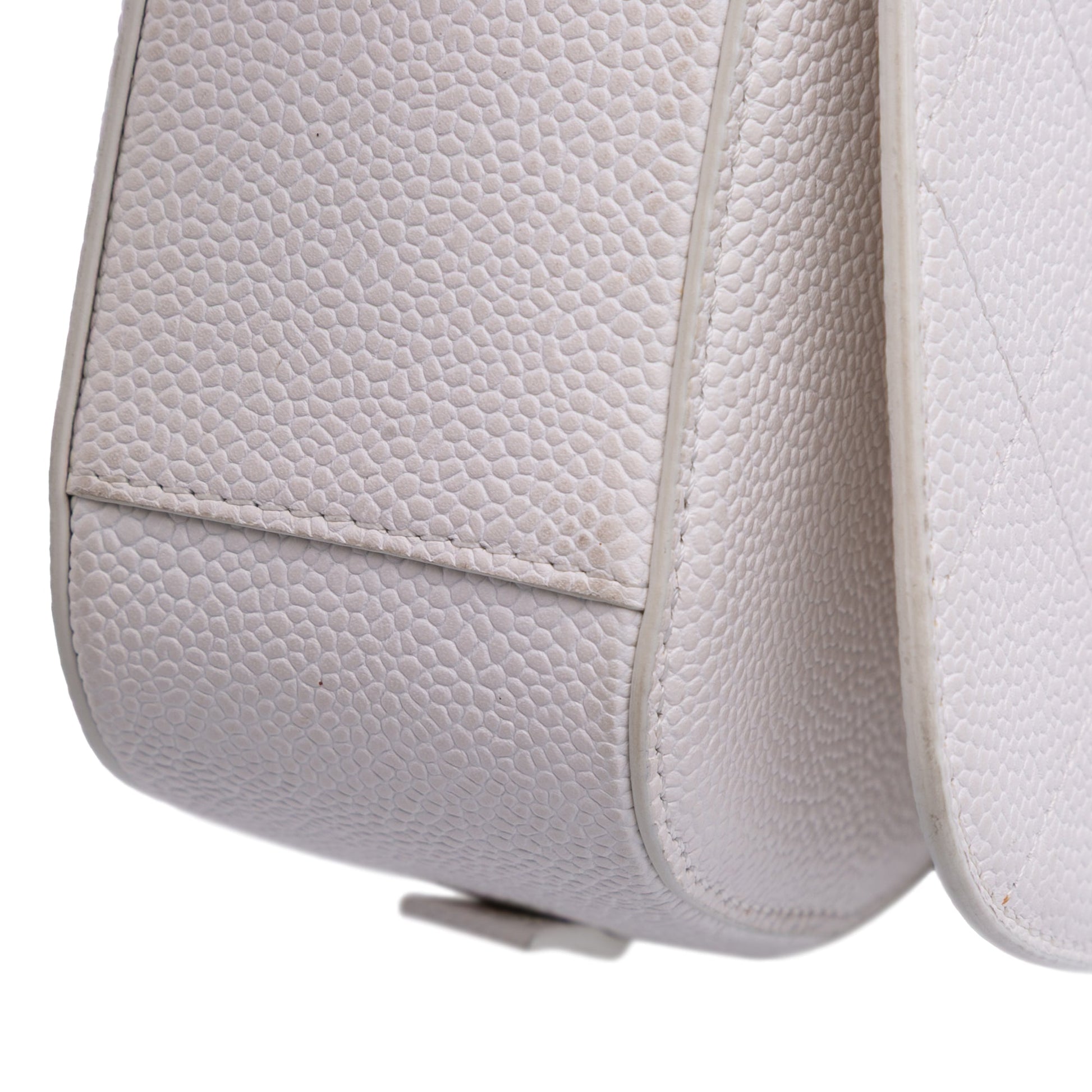 Chanel CC Quilted Caviar Turnlock Full Flap
