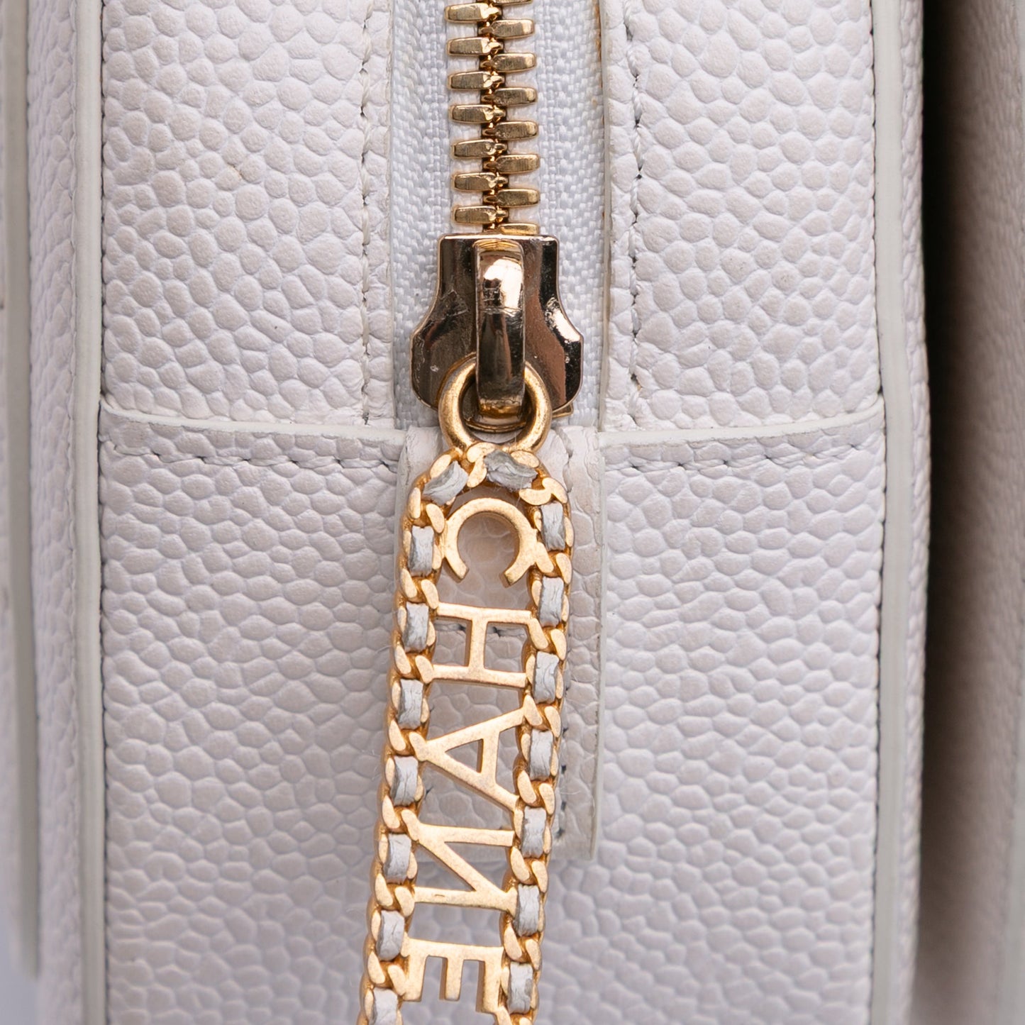 Chanel CC Quilted Caviar Turnlock Full Flap