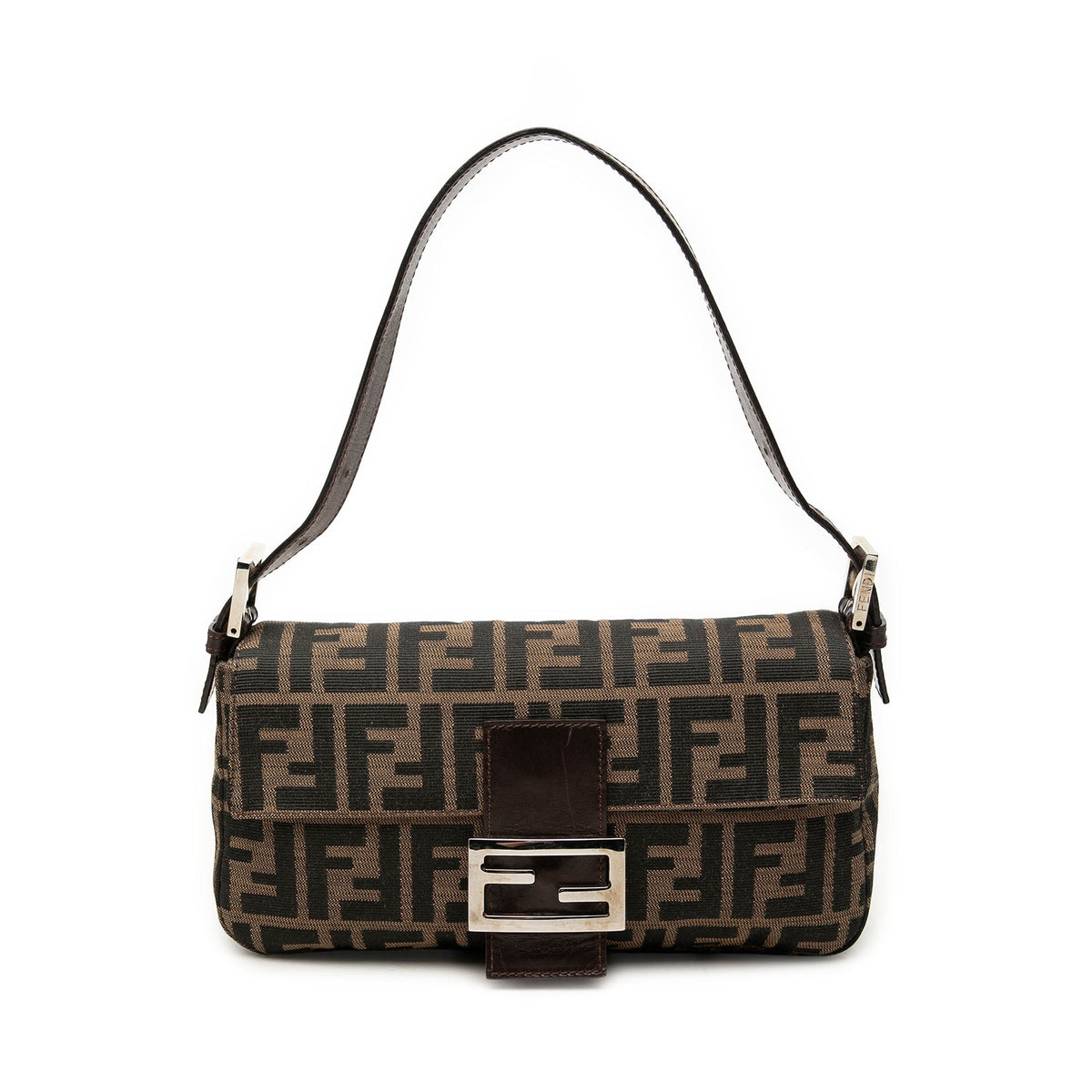 Fendi Zucca Canvas Baguette