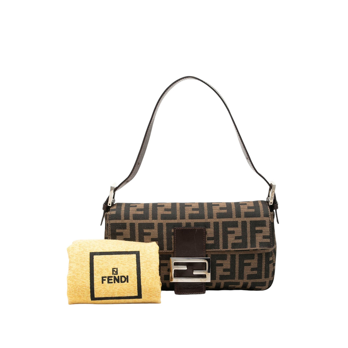 Fendi Zucca Canvas Baguette