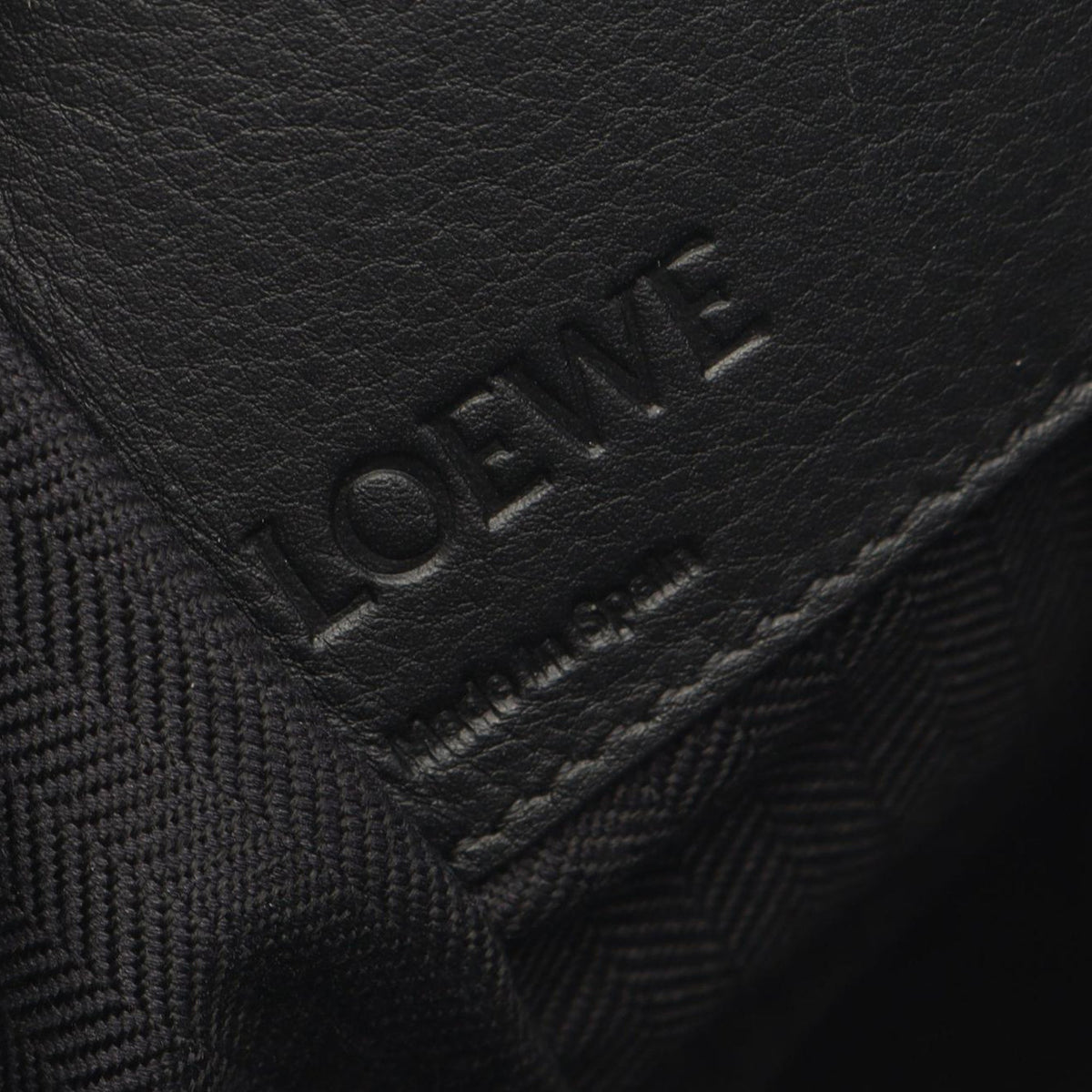 LOEWE Small Leather Hammock Satchel