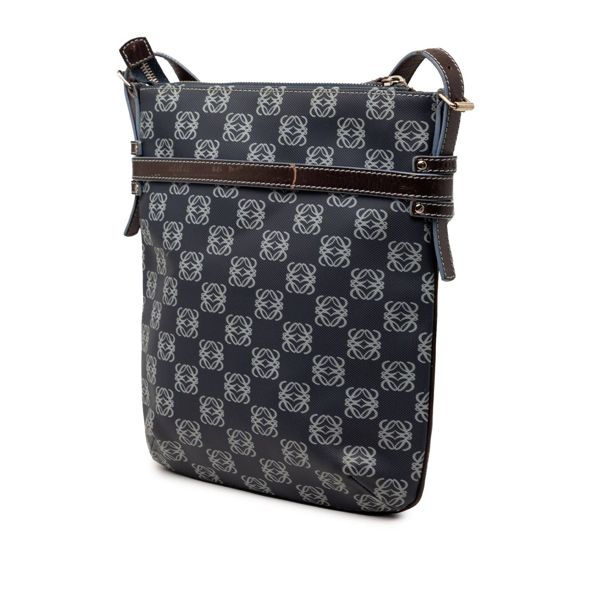 LOEWE Anagram Coated Canvas Crossbody