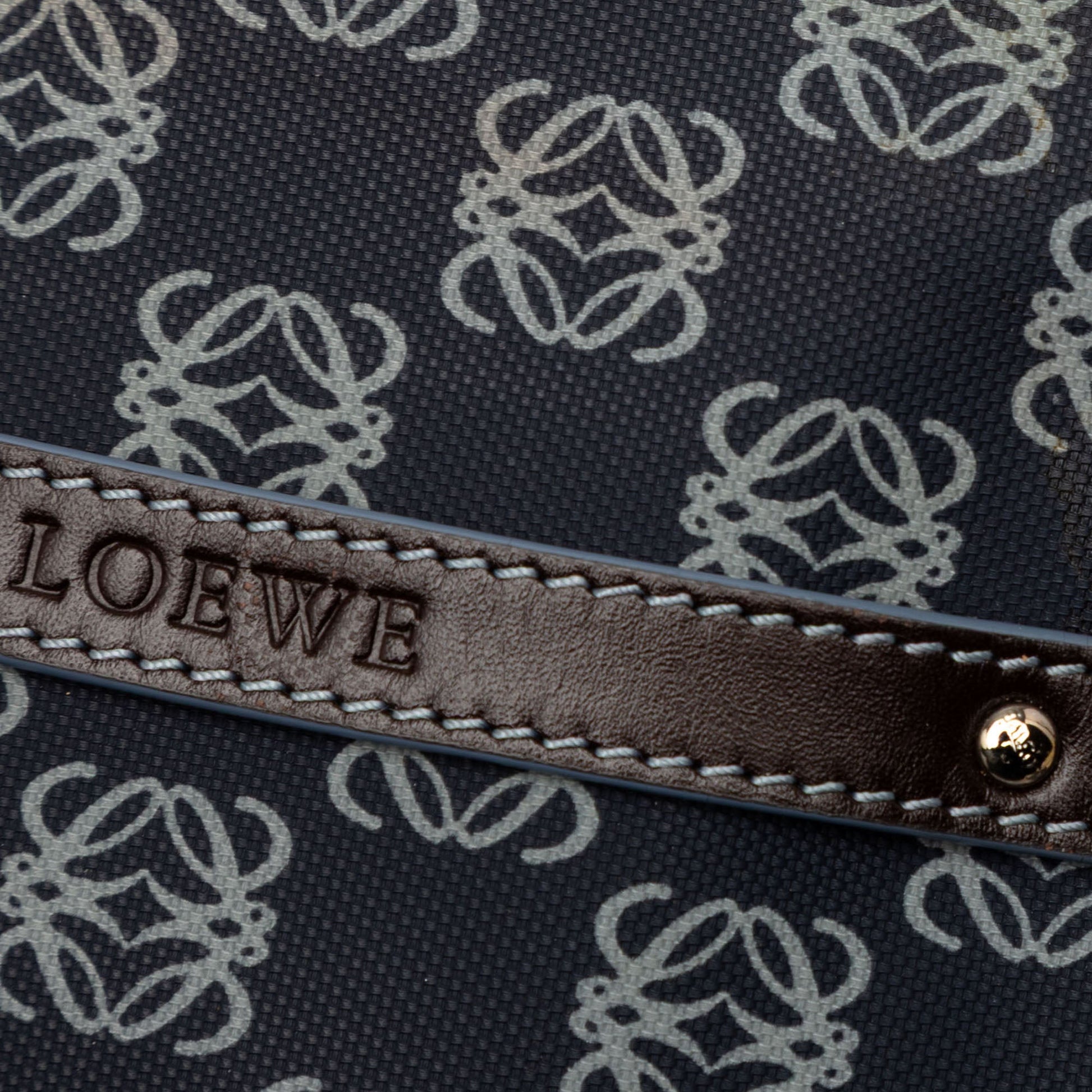 LOEWE Anagram Coated Canvas Crossbody