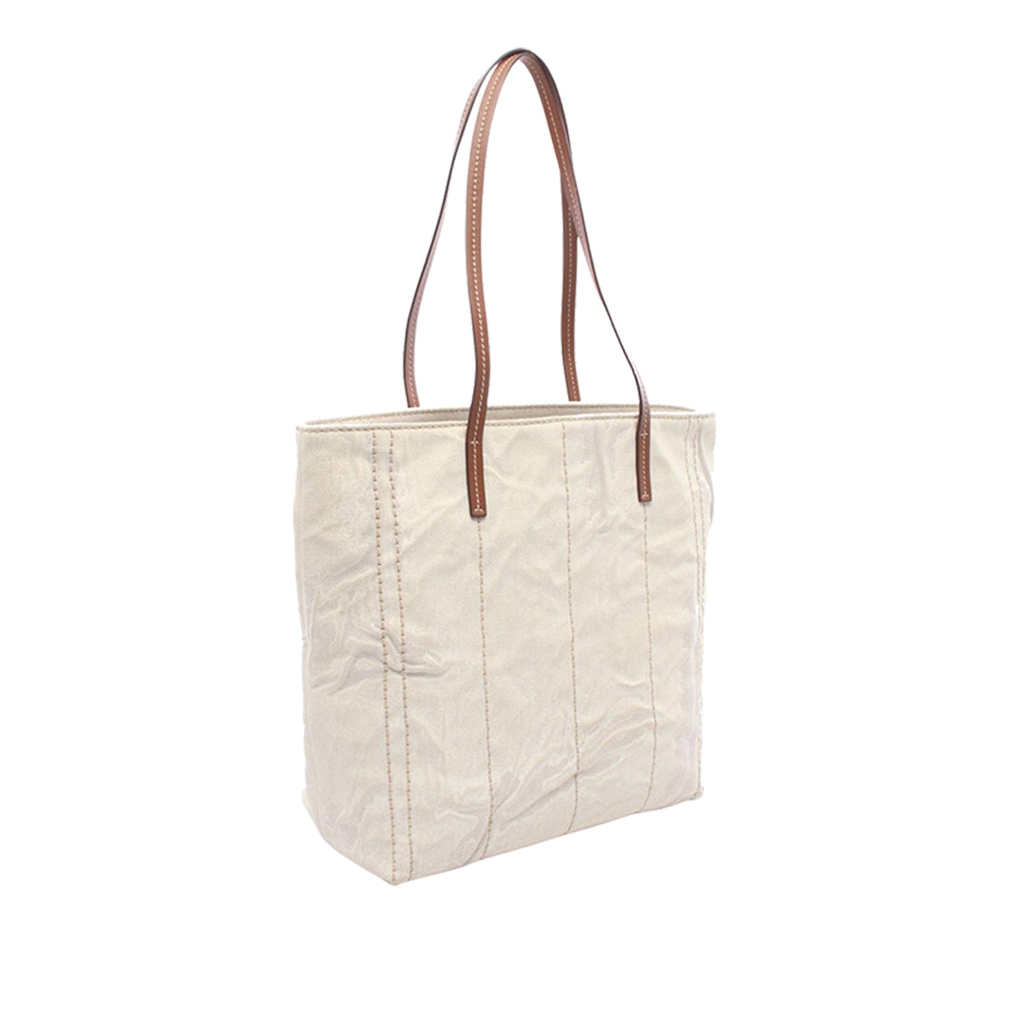 Prada Linen Blend Tote