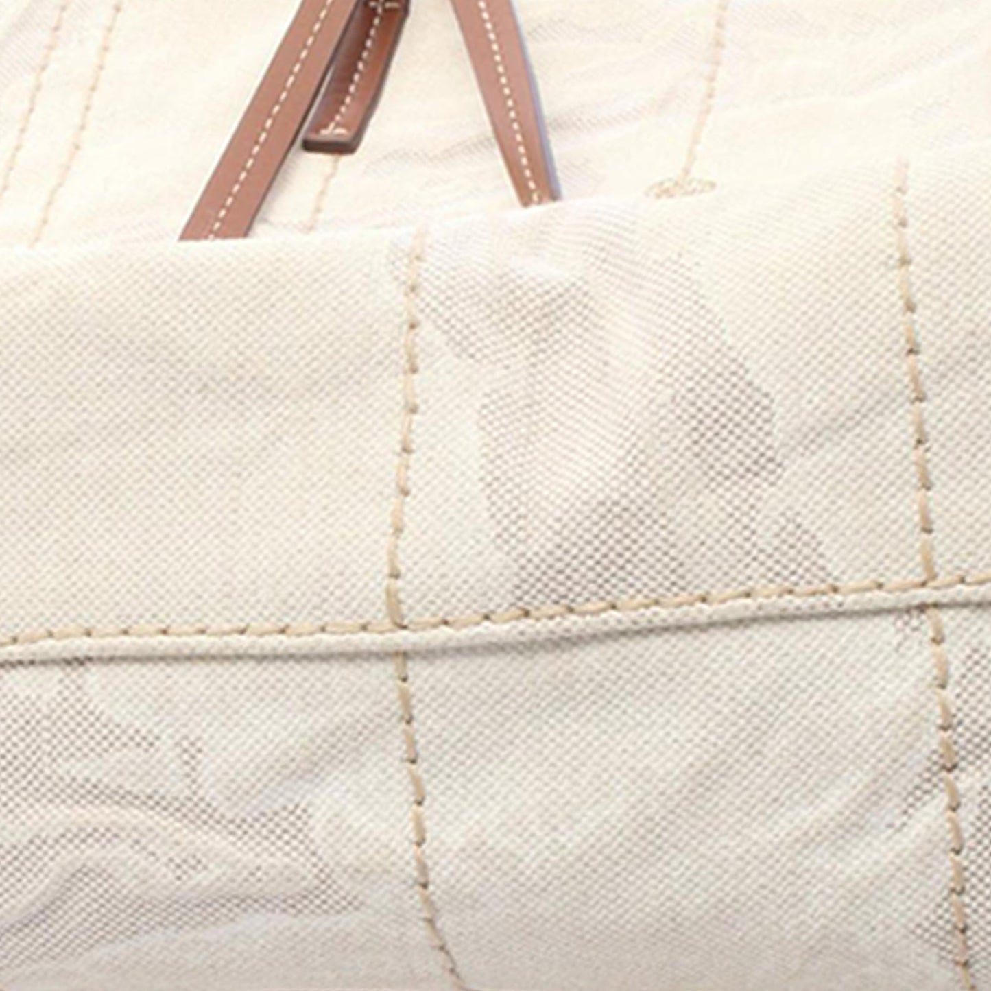 Prada Linen Blend Tote
