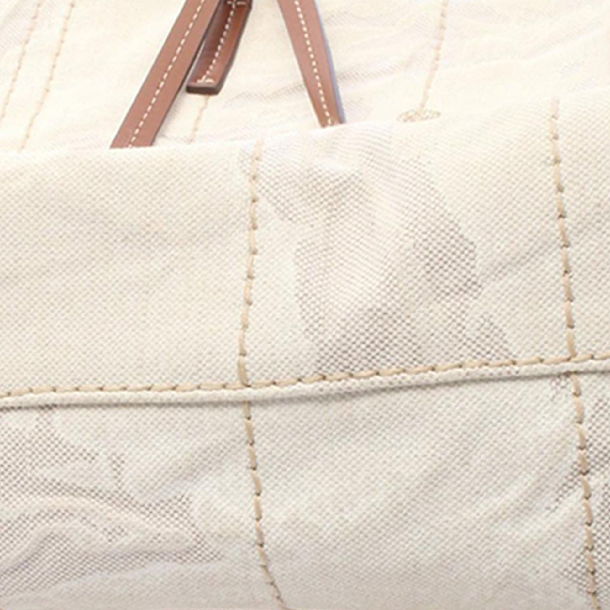 Prada Linen Blend Tote