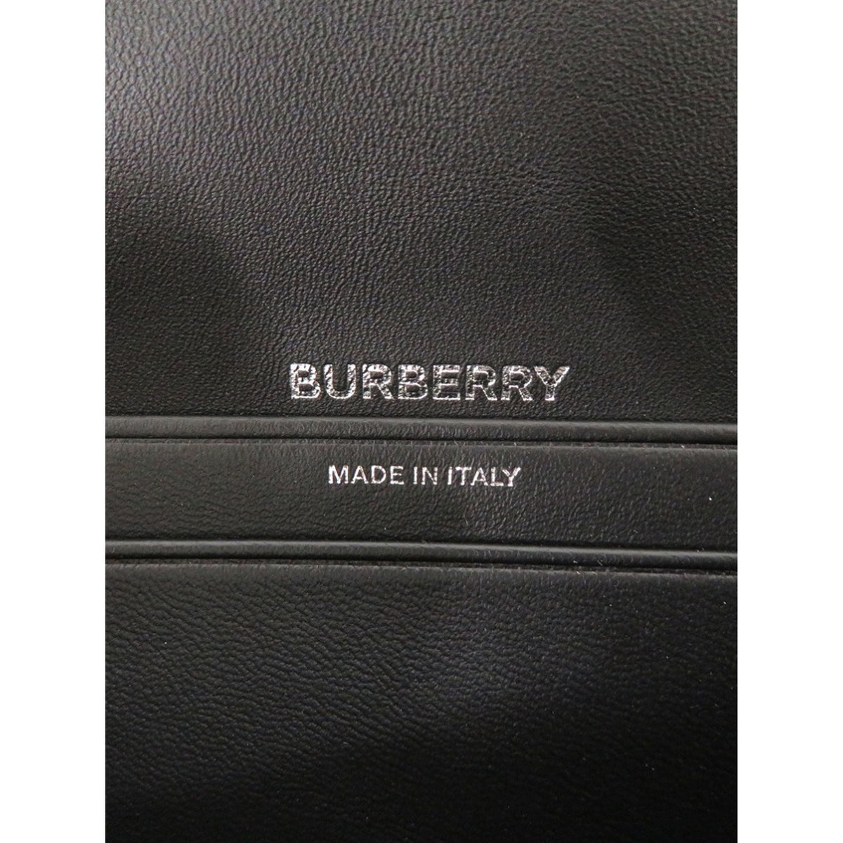 Burberry Small Leather Olympia Shoulder Bag — Orange
