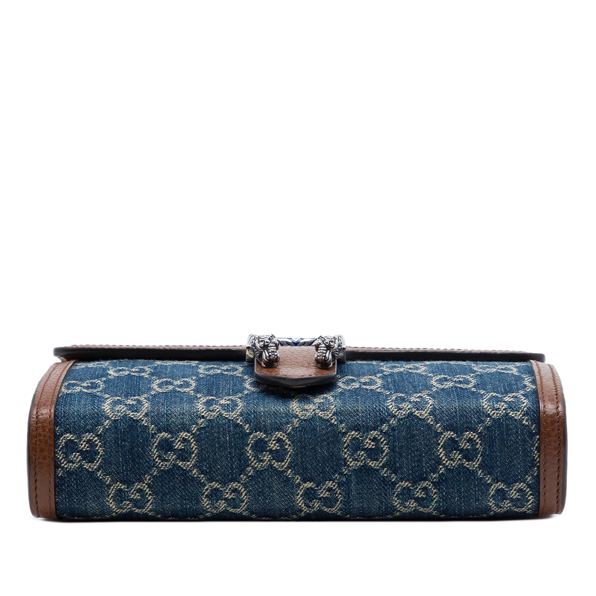 Gucci GG Denim Dionysus Wallet on Chain