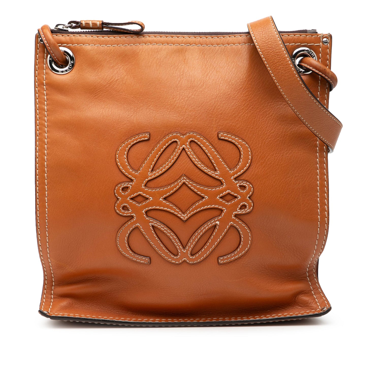 LOEWE Leather Anagram Crossbody