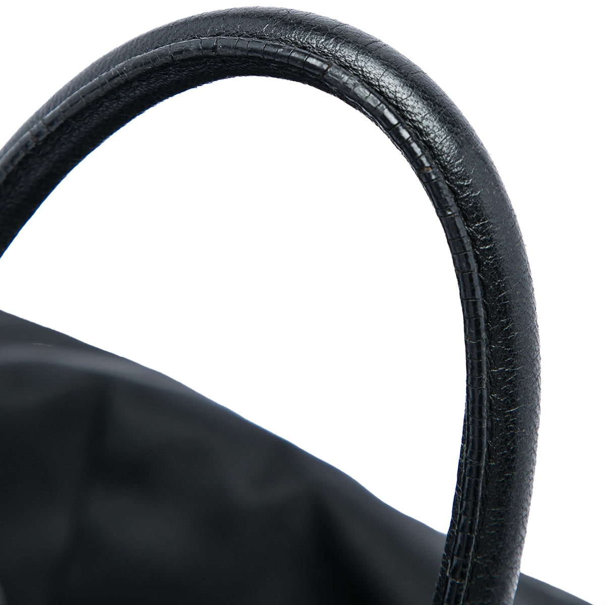 Prada Tessuto Fiocco Bow Tote — Black