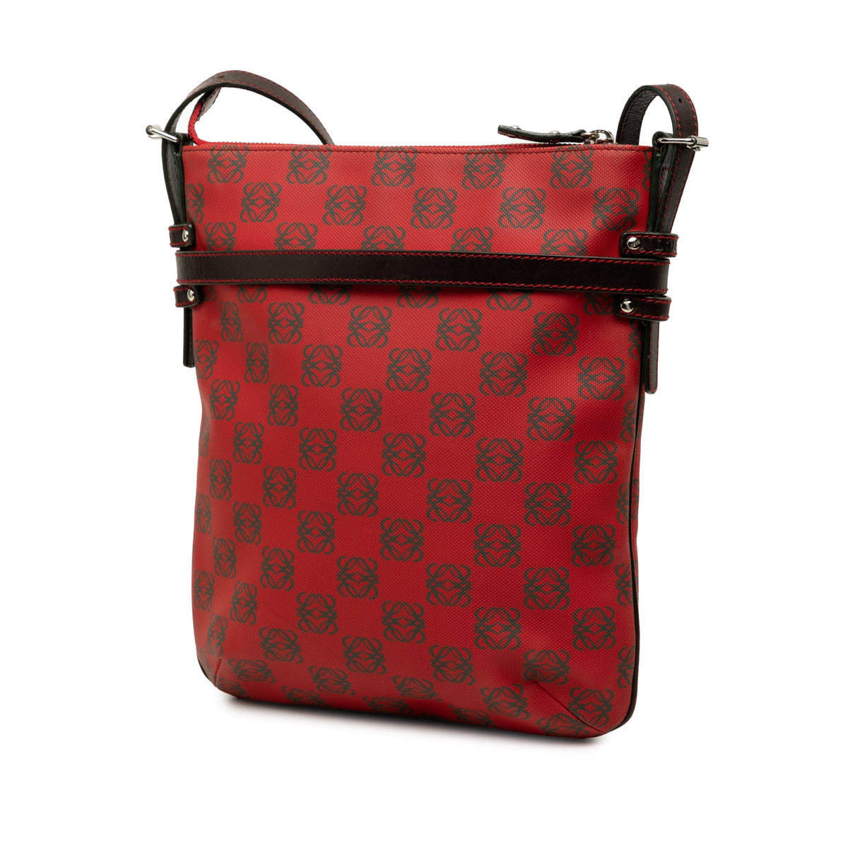 LOEWE Anagram Coated Canvas Crossbody