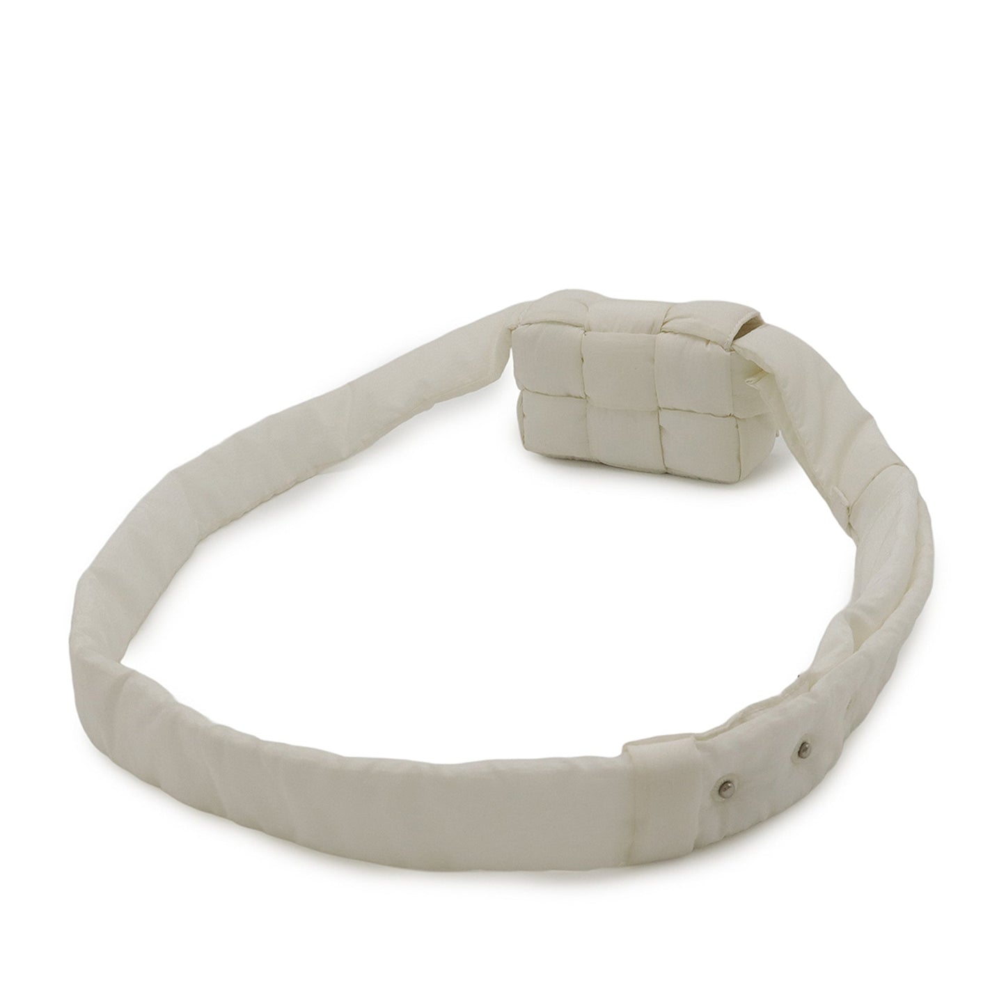 Bottega Veneta Candy Nylon Intrecciato Padded Tech Cassette Crossbody
