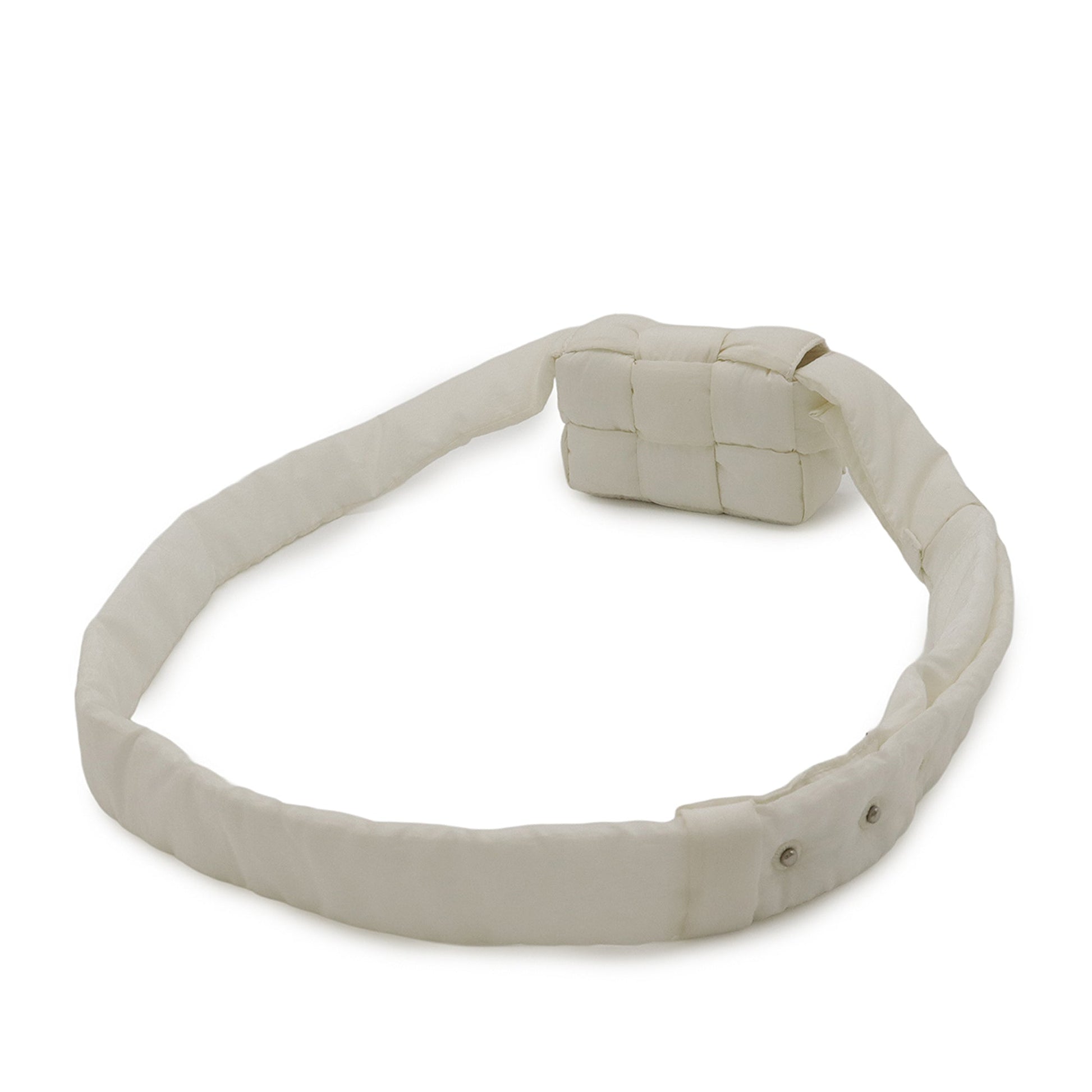 Bottega Veneta Candy Nylon Intrecciato Padded Tech Cassette Crossbody