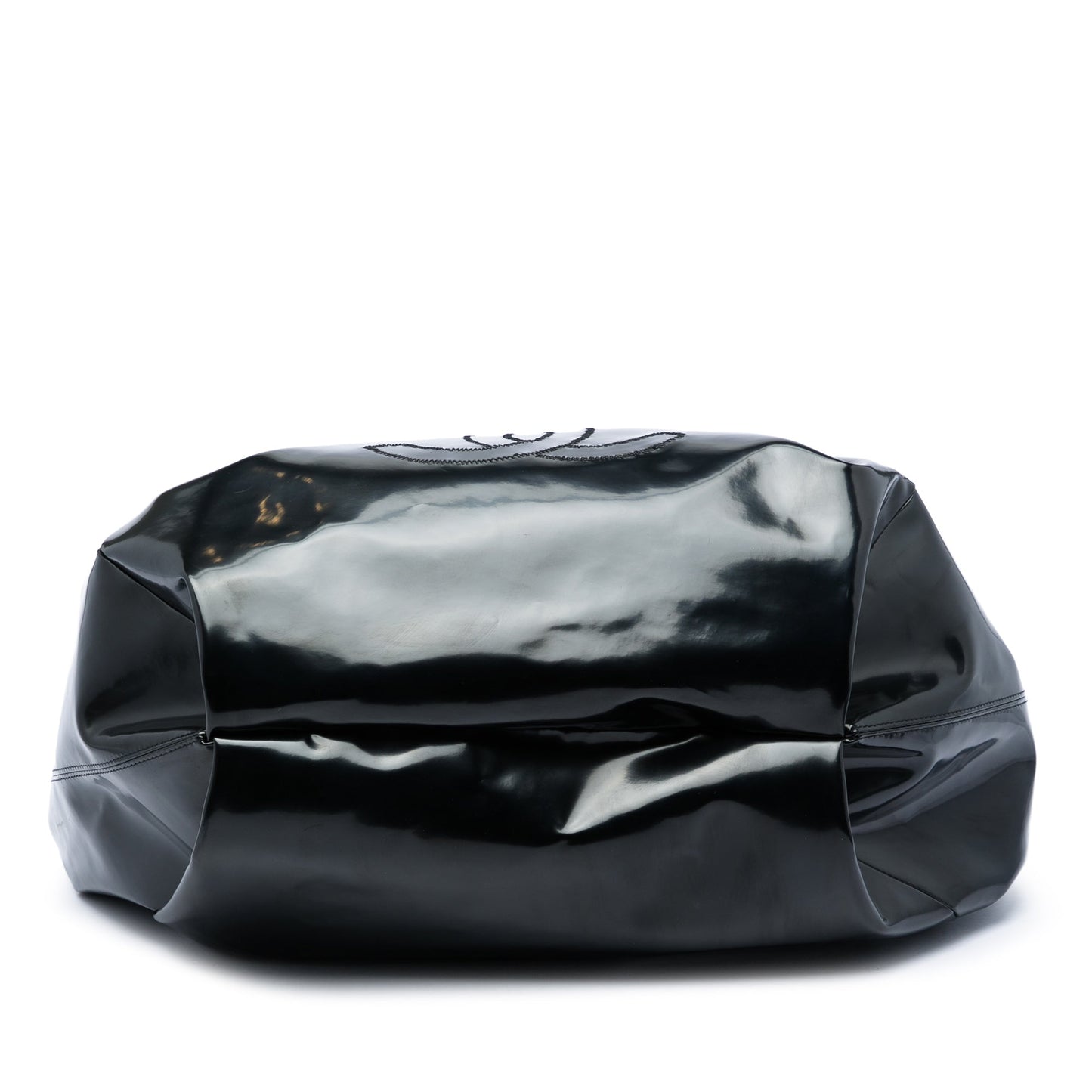 Chanel Large Patent Stretch Spirit Cabas Tote