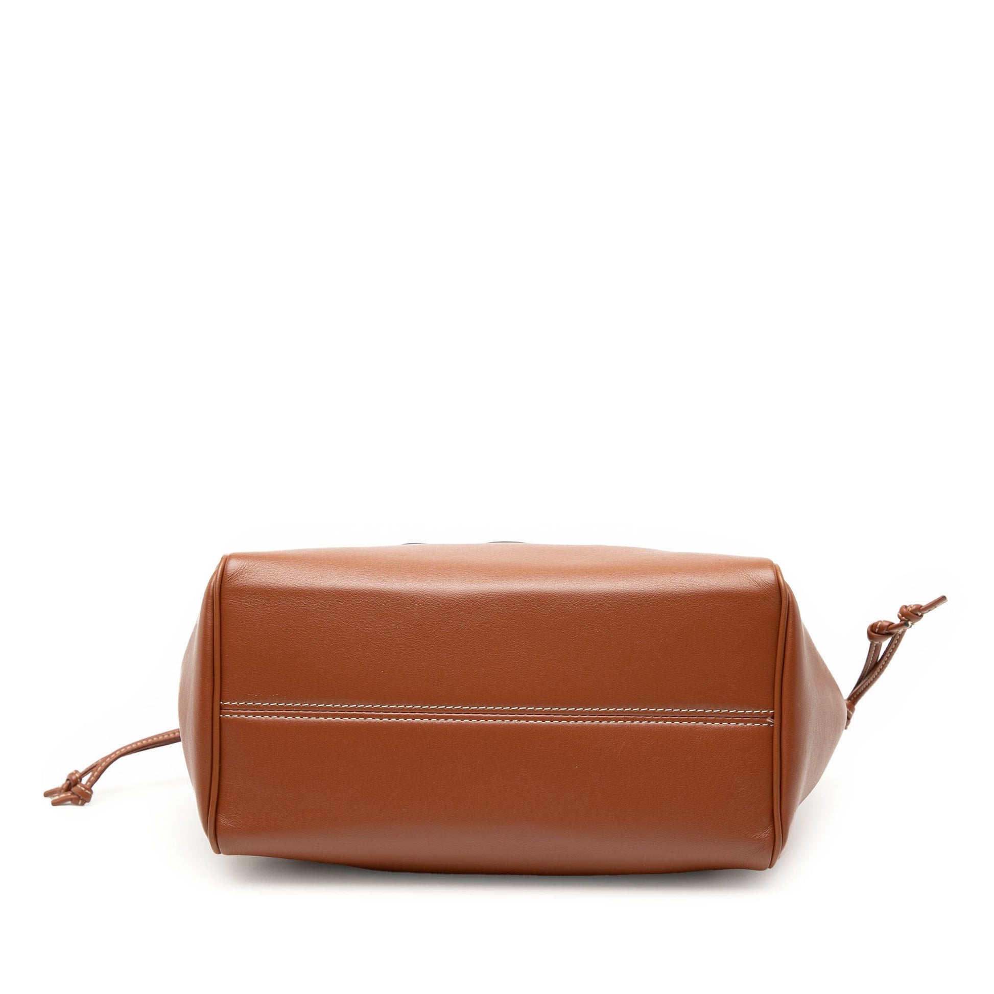 Celine Small Calfskin Cuir Triomphe Cabas Drawstring Satchel