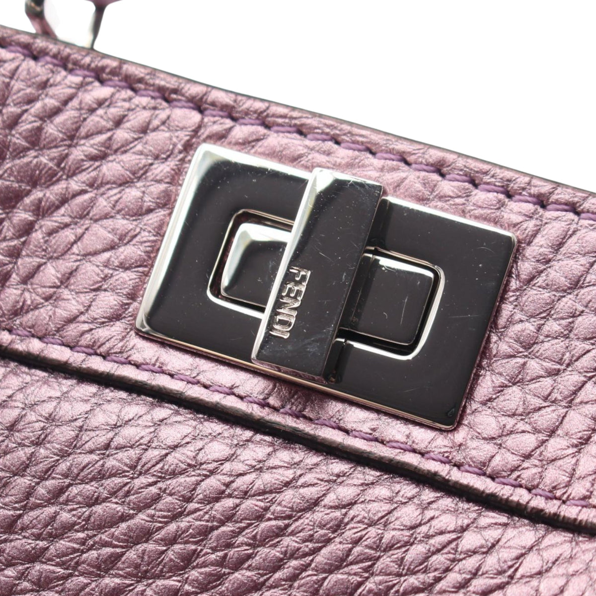 Fendi Nano Nappa Peekaboo Satchel