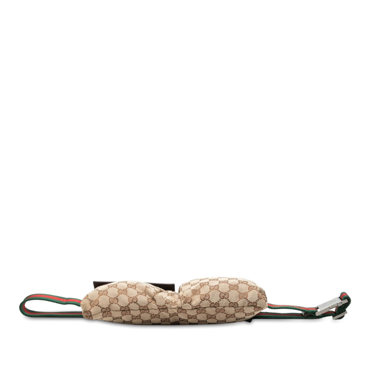 Gucci GG Canvas Web Double Pocket Belt Bag