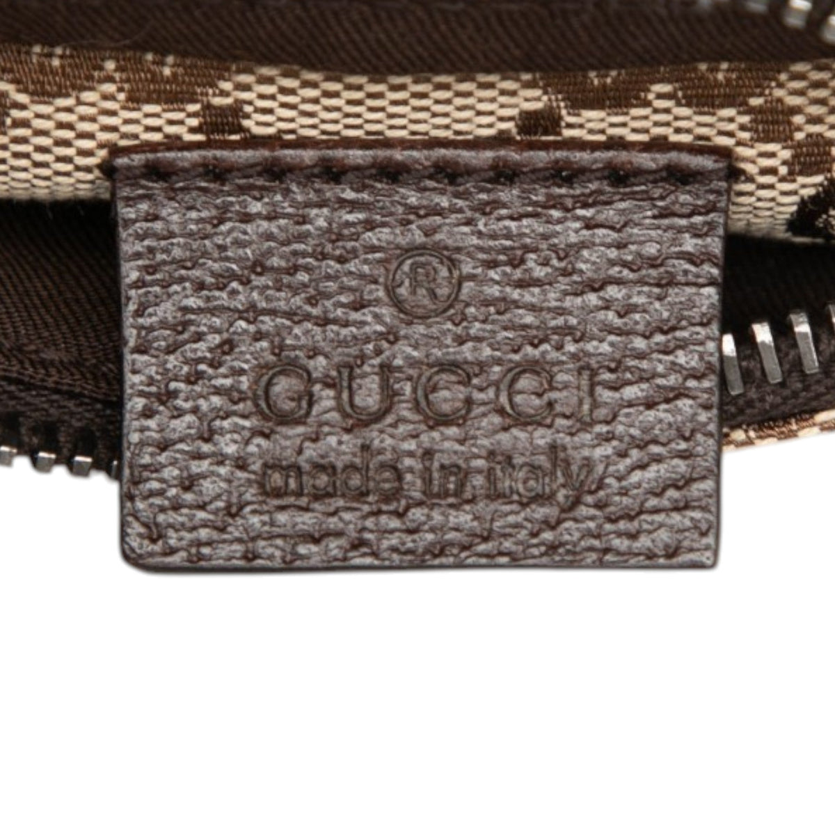 Gucci GG Canvas Web Double Pocket Belt Bag