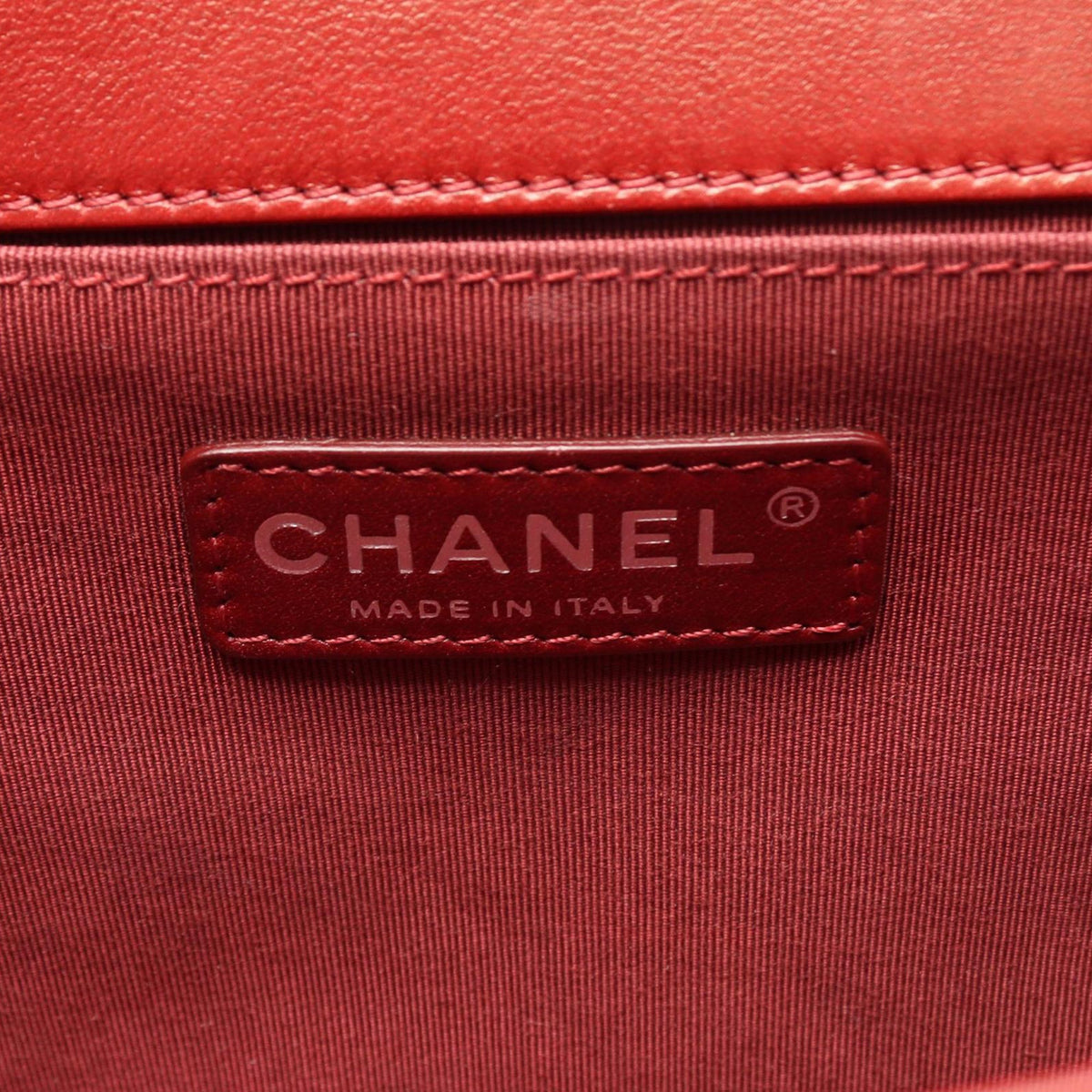 Chanel Old Medium Quilted Lambskin Boy Flap