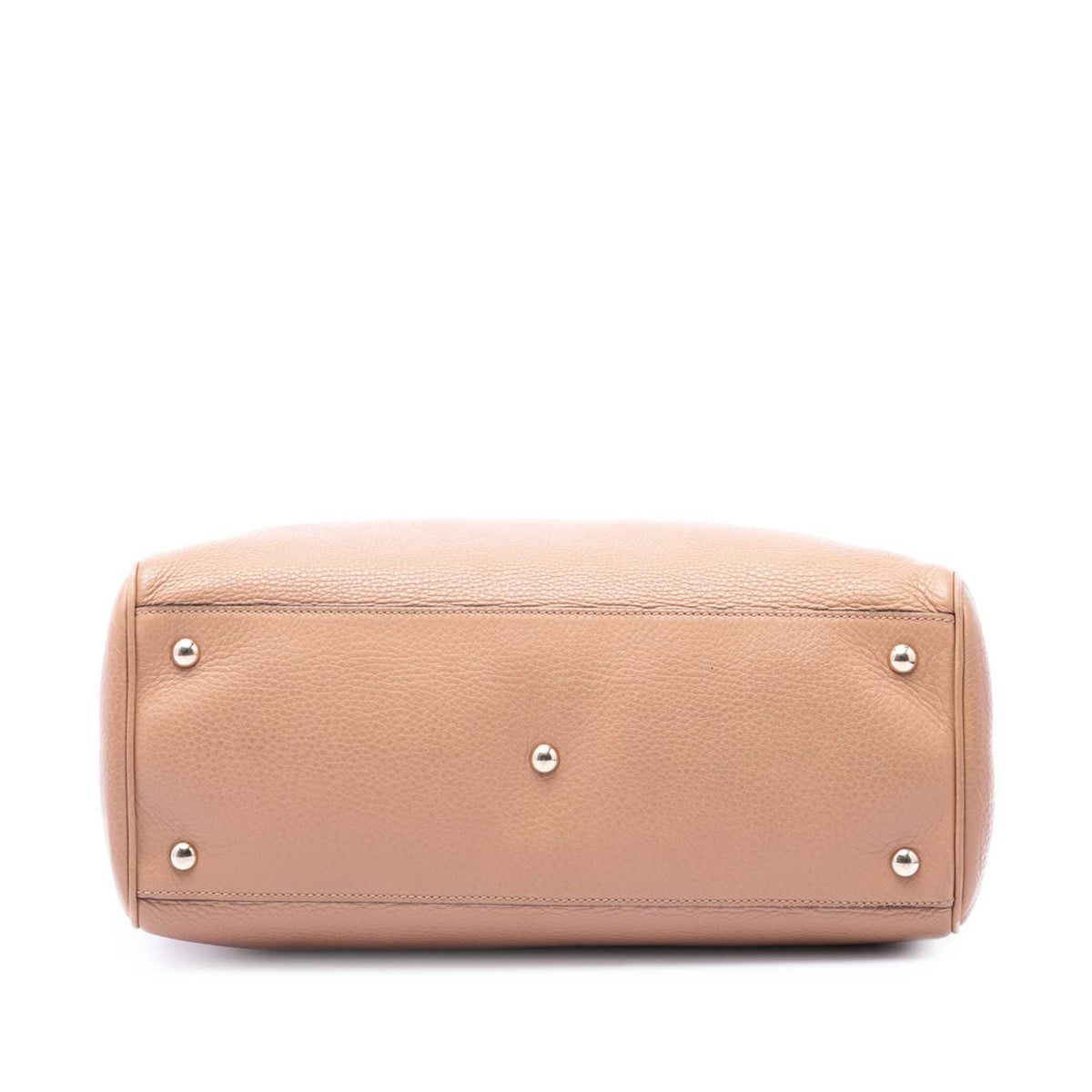 Gucci Medium Calfskin Bamboo Shopper Satchel
