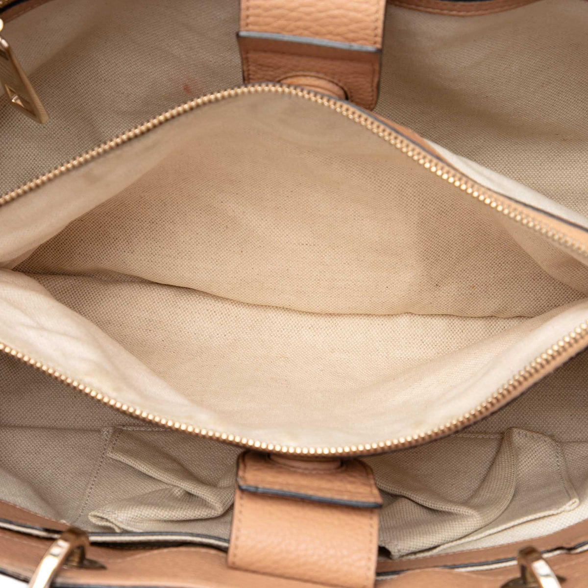 Gucci Medium Calfskin Bamboo Shopper Satchel
