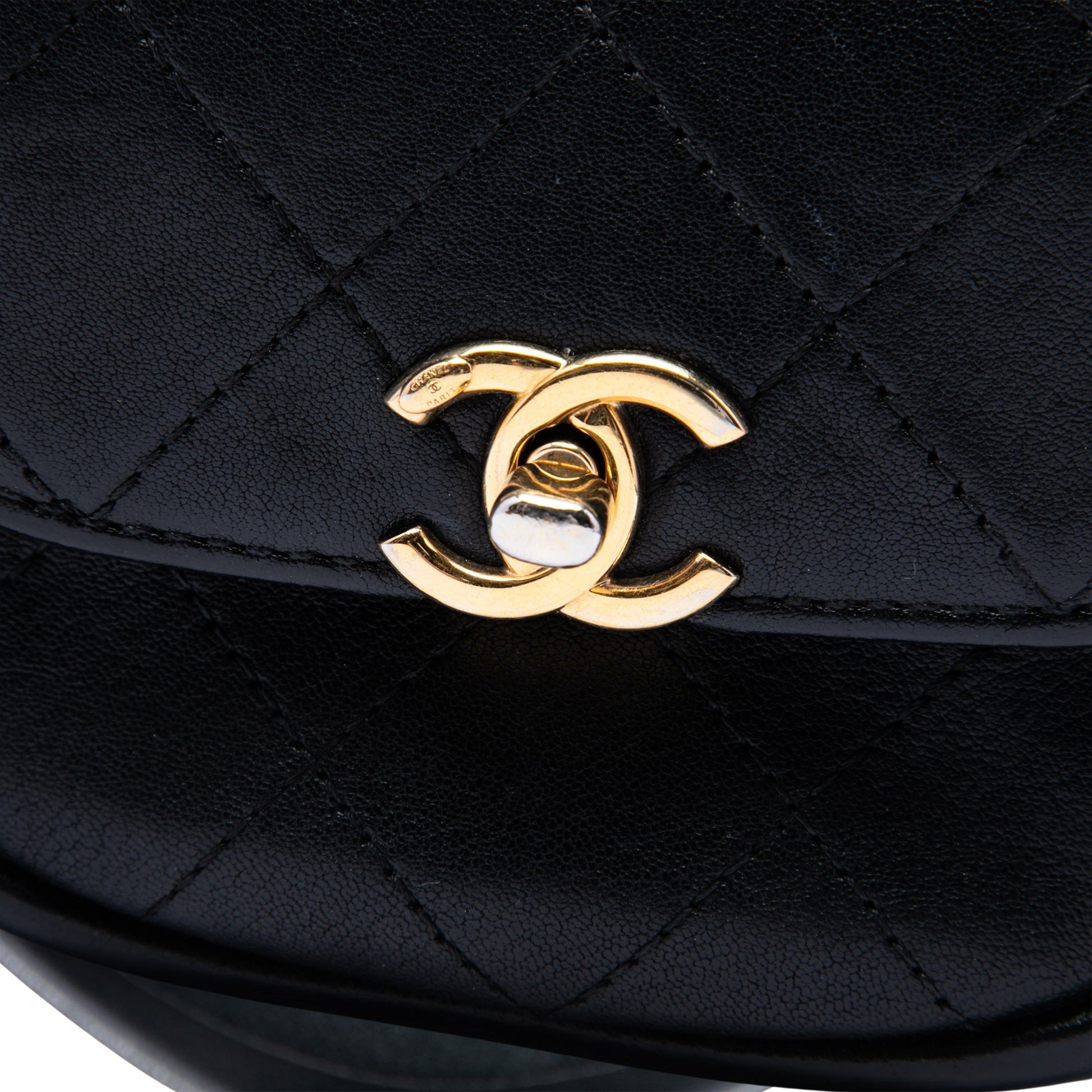 Chanel Small CC Quilted Lambskin Messenger Flap