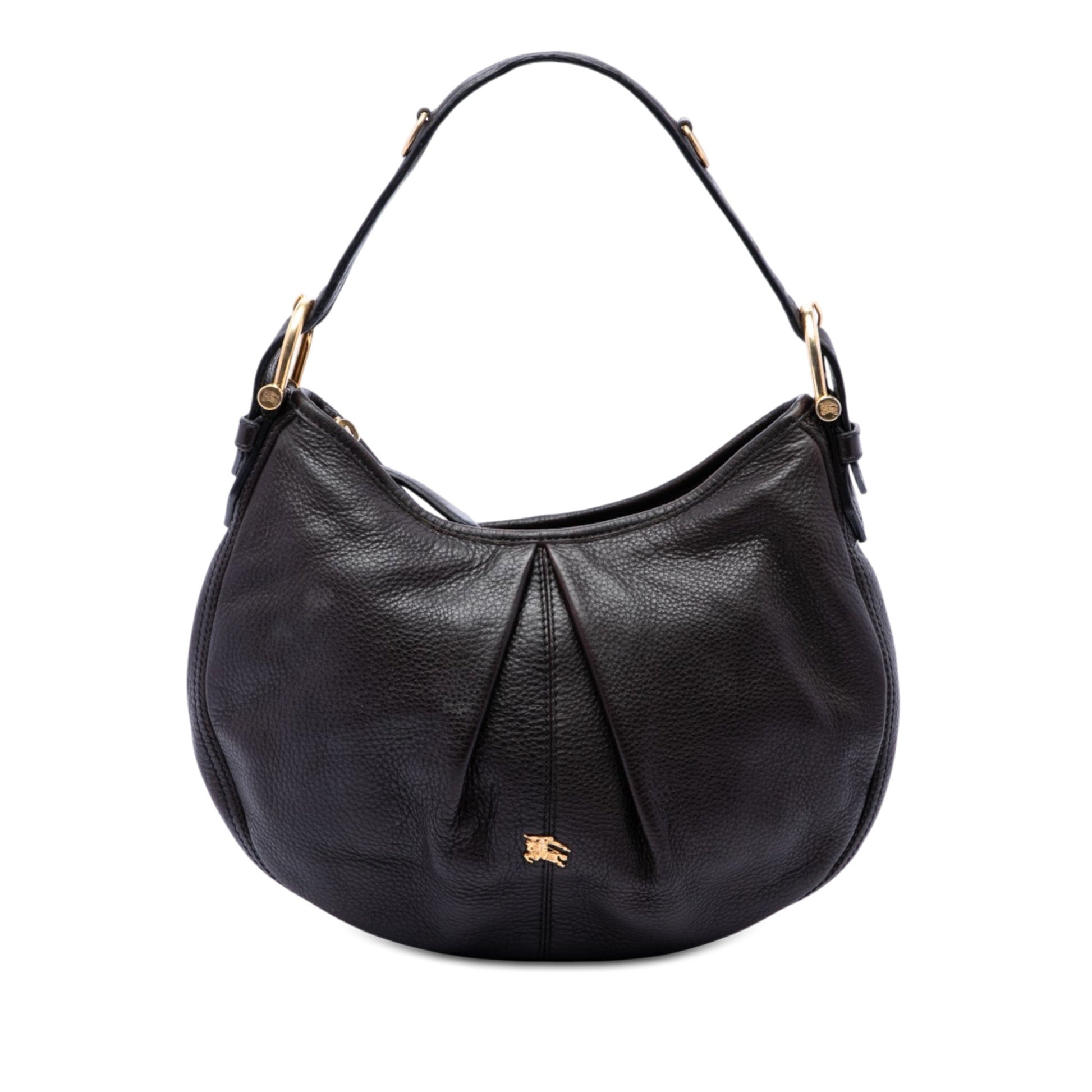 Burberry Small Leather Malika Hobo