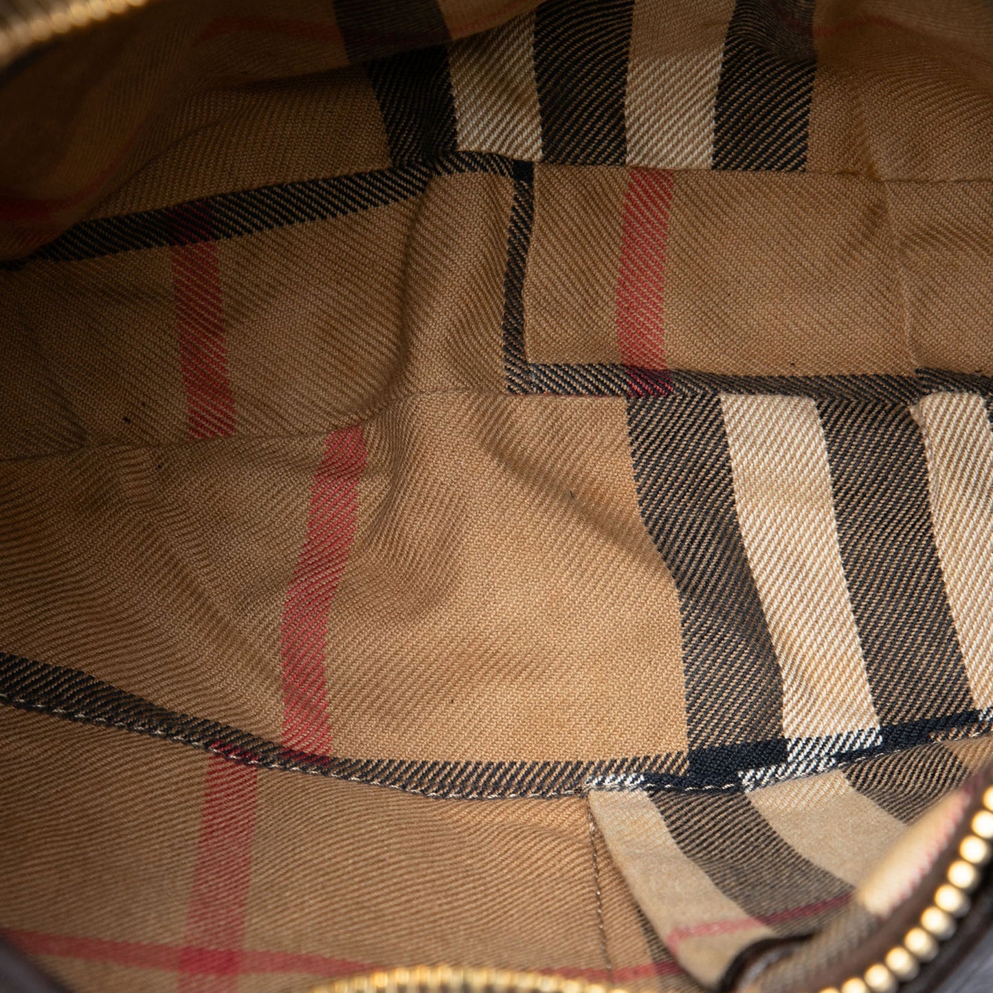 Burberry Small Leather Malika Hobo