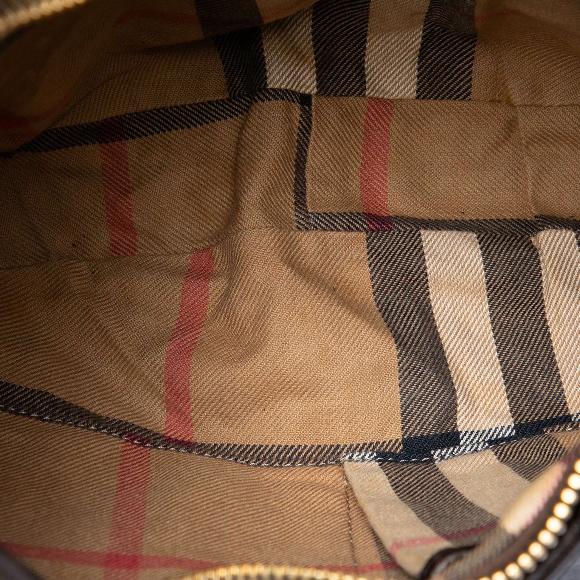 Burberry Small Leather Malika Hobo
