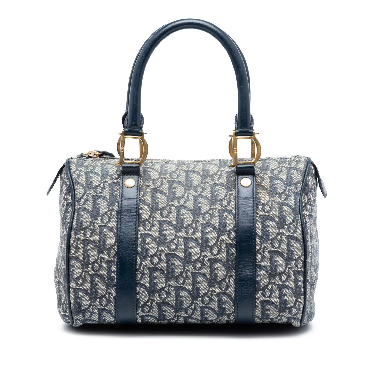 Dior Small Diorissimo Trotter Canvas Boston Bag