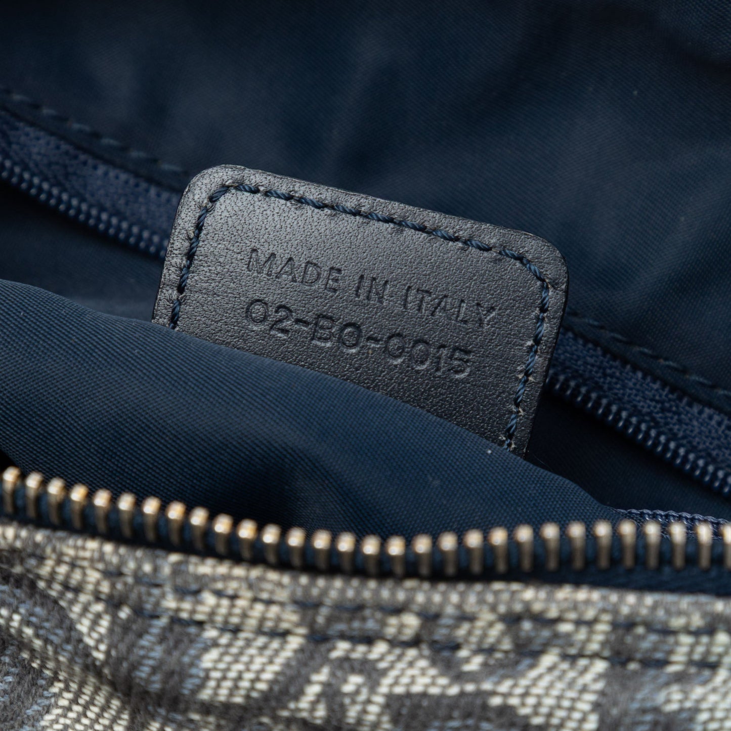 Dior Small Diorissimo Trotter Canvas Boston Bag