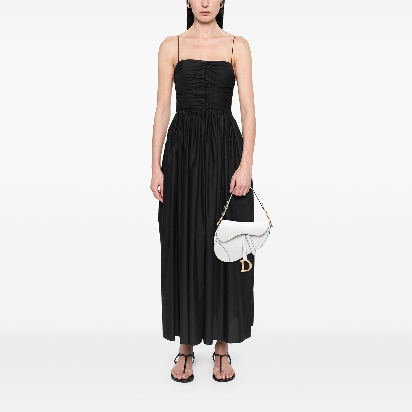 Dior Grained Calfskin Saddle Bag