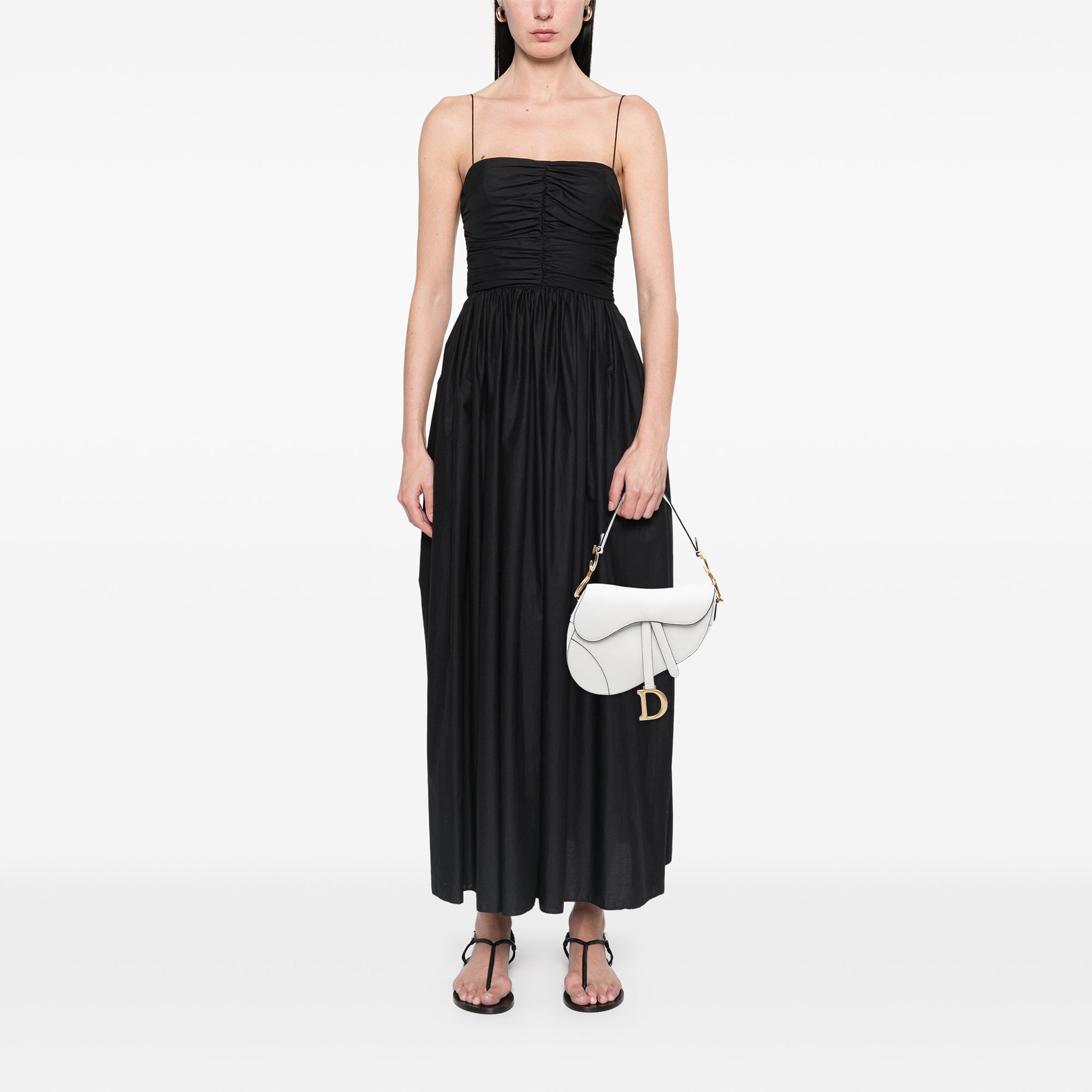 Dior Grained Calfskin Saddle Bag
