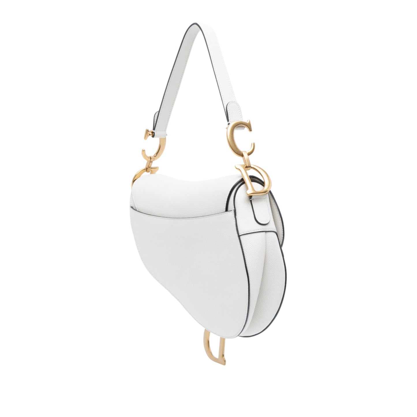 Dior Grained Calfskin Saddle Bag