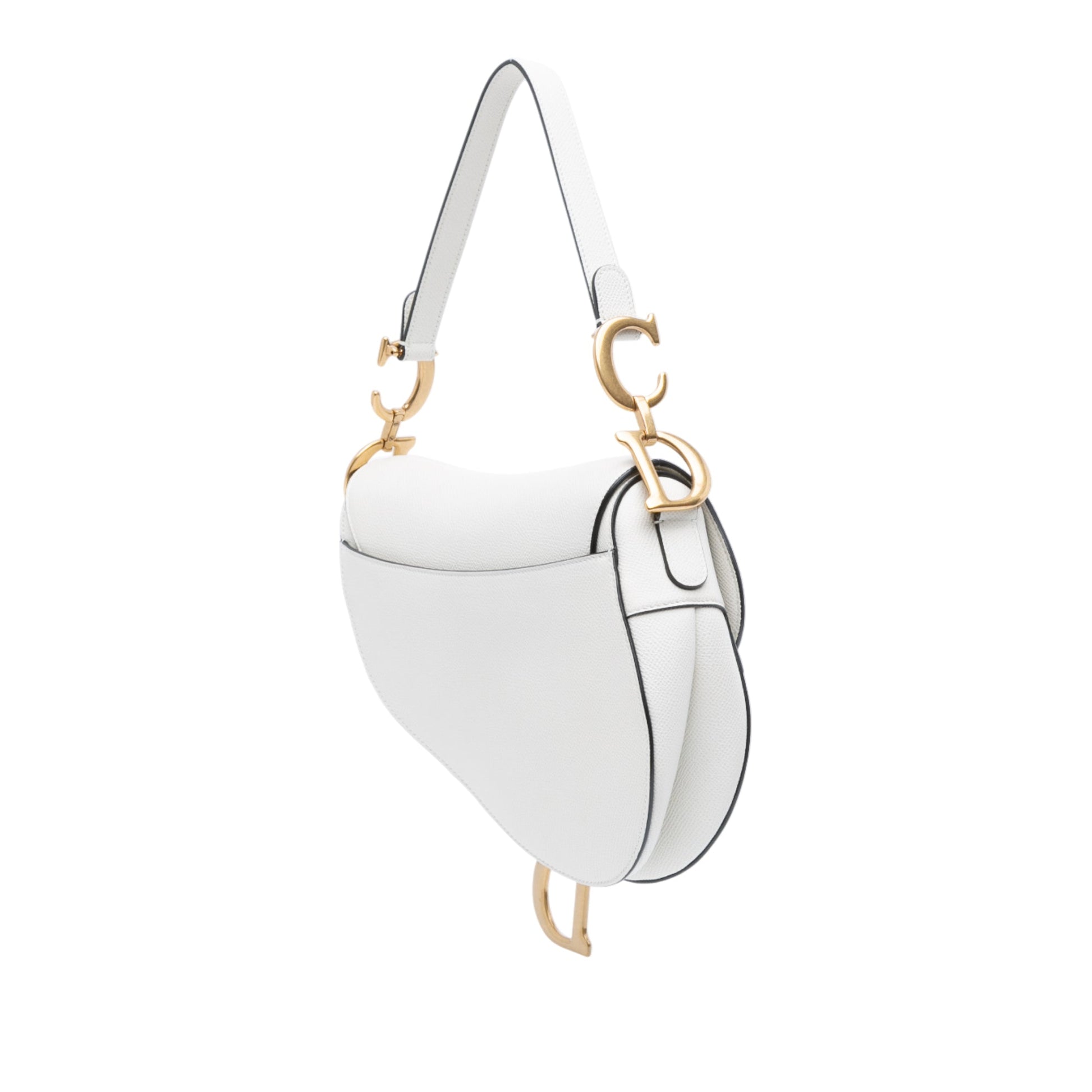 Dior Grained Calfskin Saddle Bag