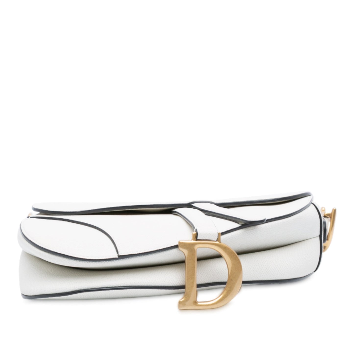 Dior Grained Calfskin Saddle Bag