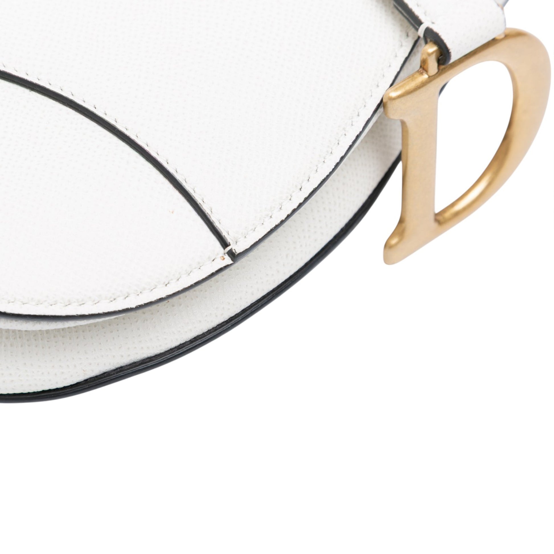Dior Grained Calfskin Saddle Bag