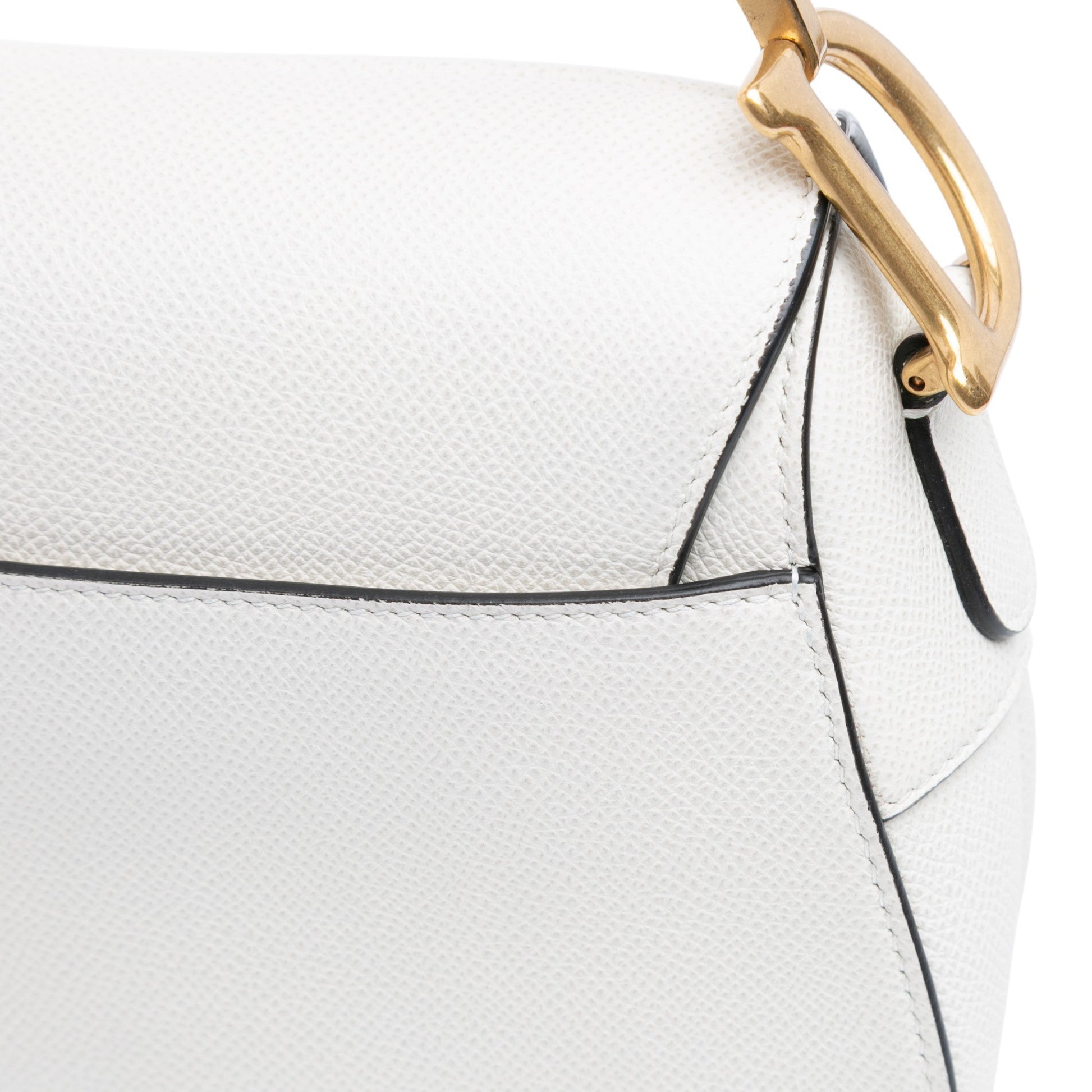Dior Grained Calfskin Saddle Bag